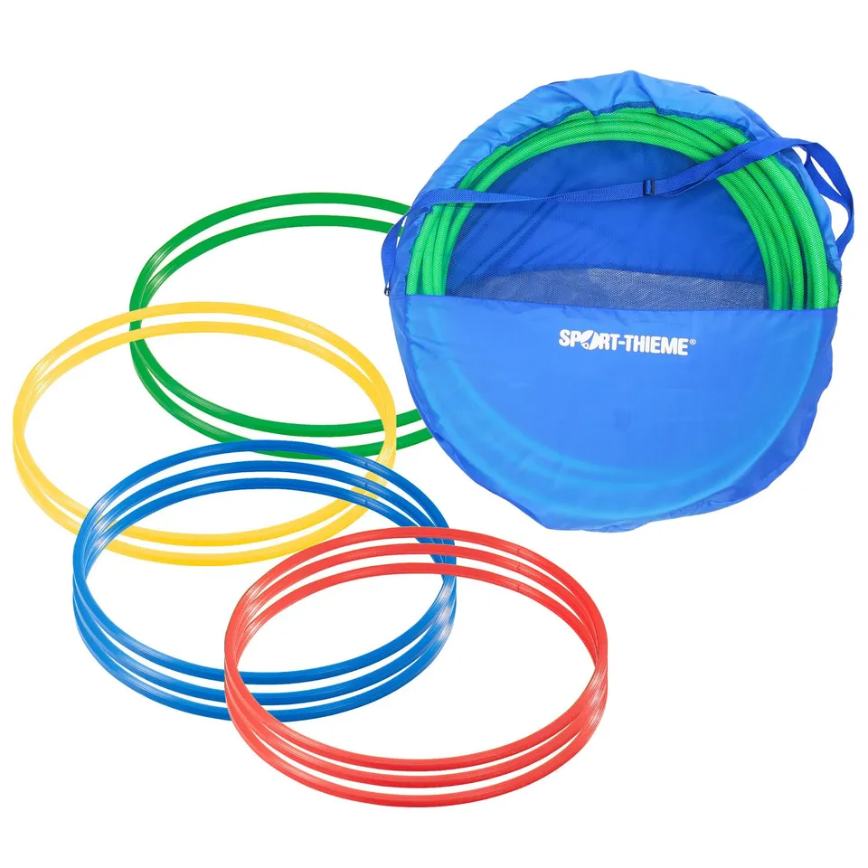 sport-thieme-gymnastikreifen-set-80-cm-mit-tasche image 1