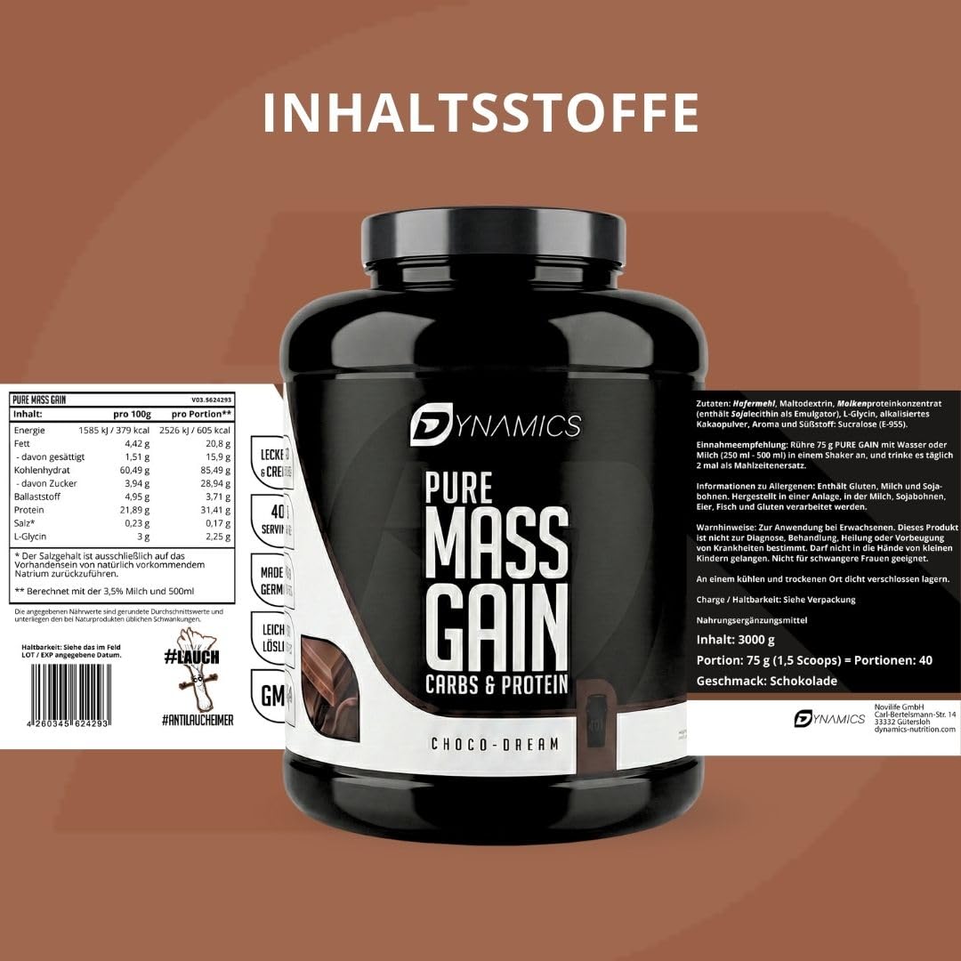 dynamics-pure-mass-gain-weight-gainer-3000g-schokolade image 6