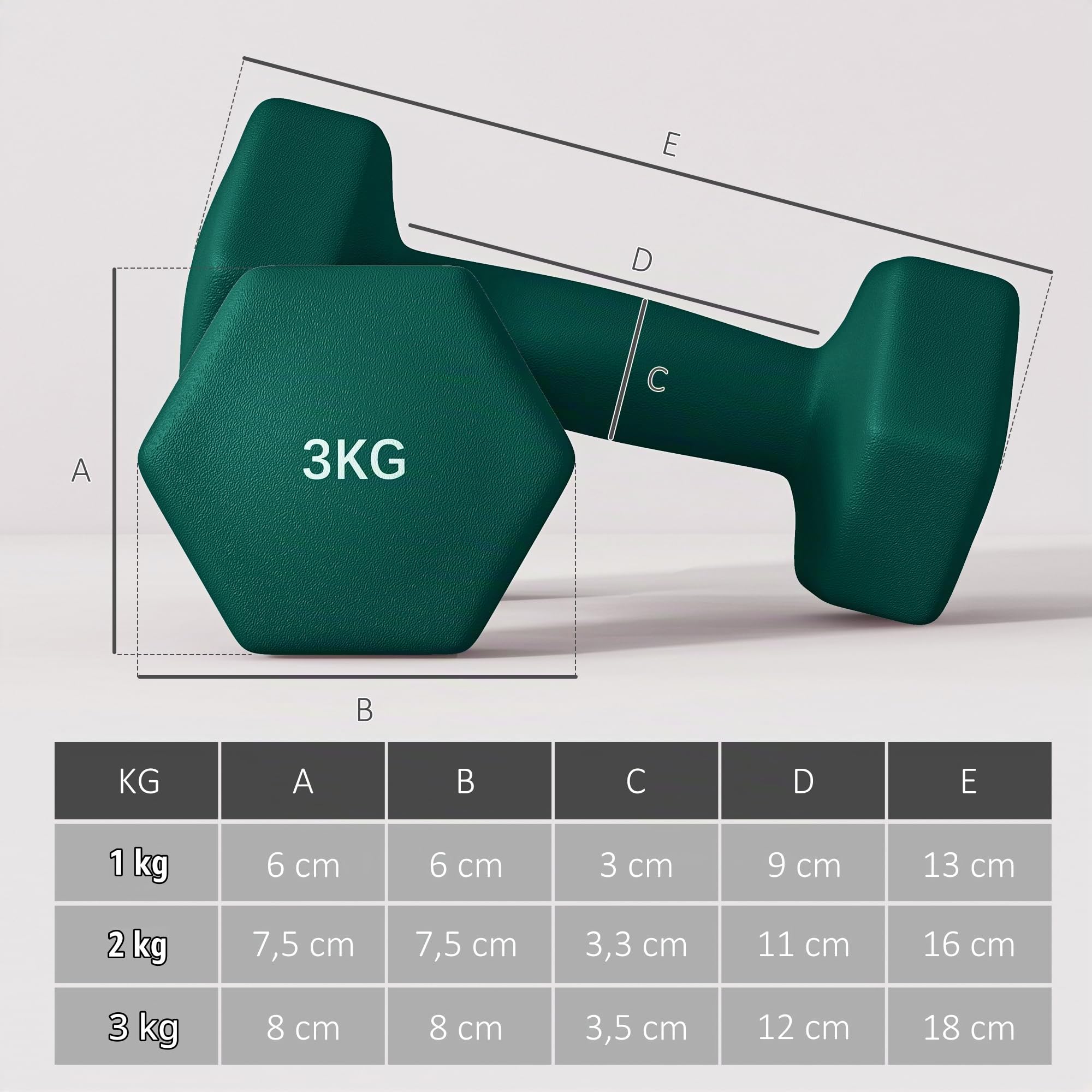 sportnow-hantel-set-6-hex-kurzhanteln-12-18-24-kg-mit-st-nder image 7