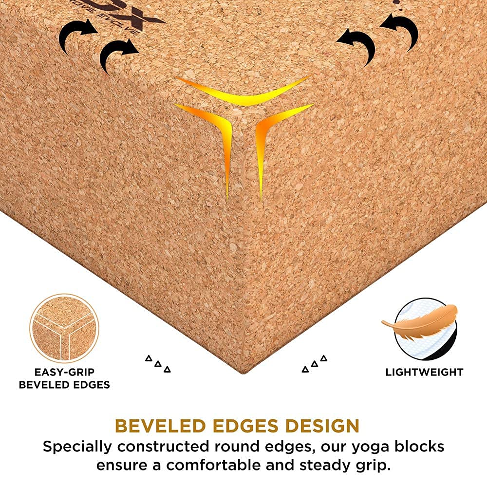 rdx-yoga-kork-block-set-yogablock-22-5-x-14-5-x-10-2-cm image 5