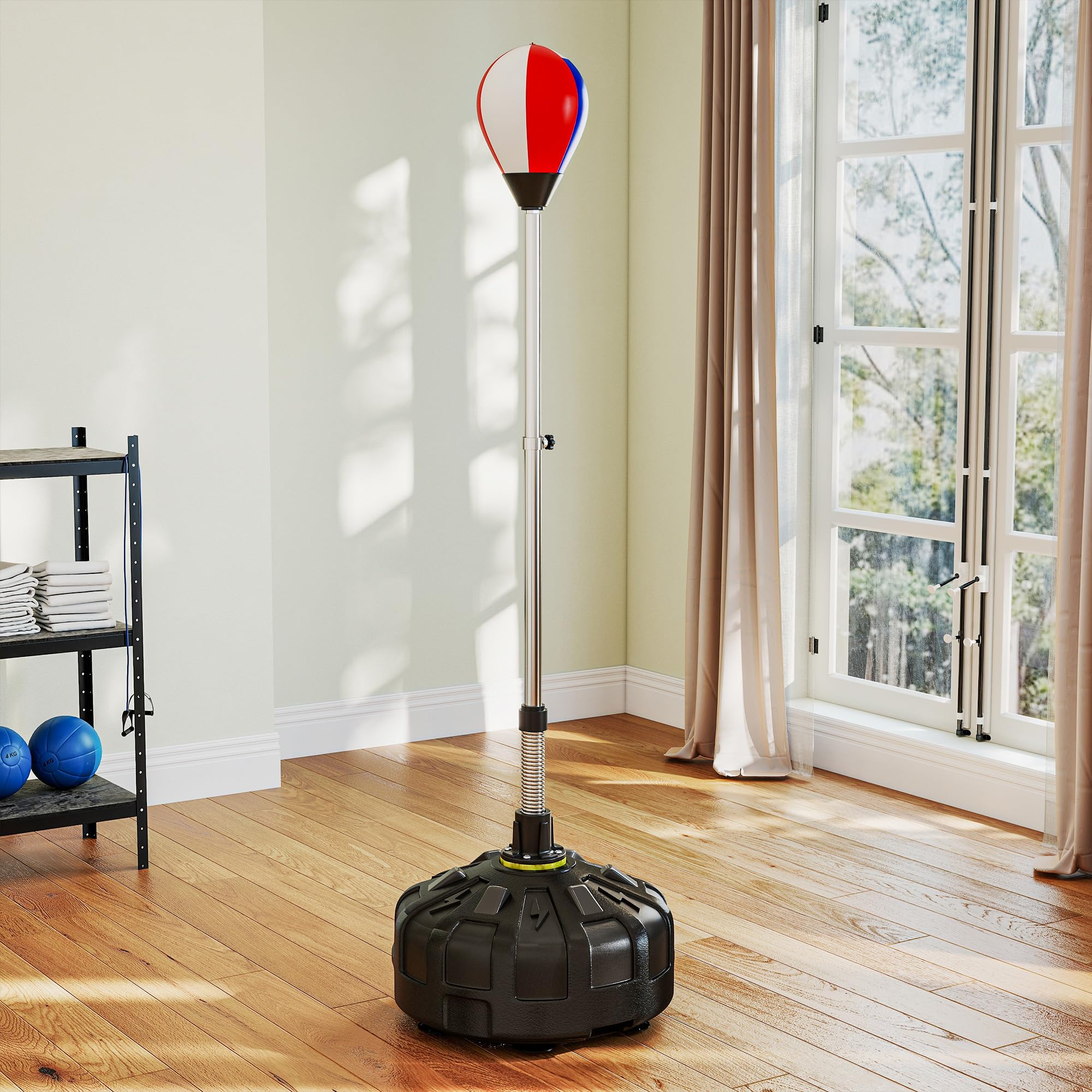 sportnow-punchingball-147-165-cm-h-henverstellbar-standboxball-schwarz image 8