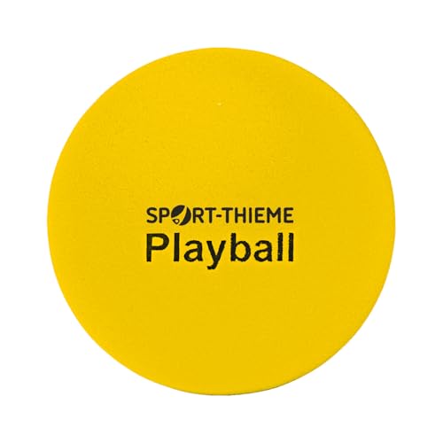sport-thieme-playball-weichschaumball-15-cm-softball-110-g-gelb image 3