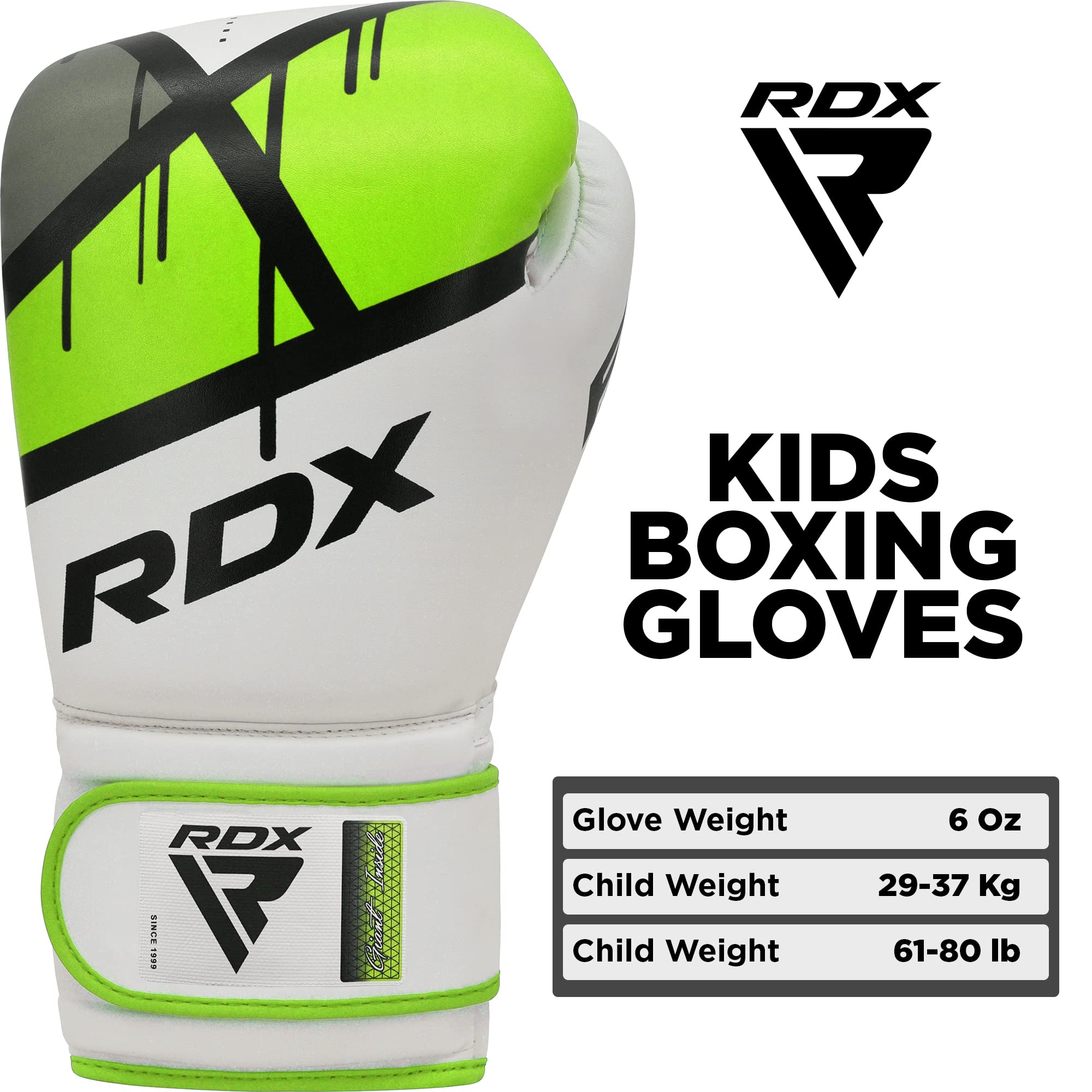 rdx-kinder-boxhandschuhe-6oz-junior-maya-hide-leder-f-r-sandsack-und-sparring image 5
