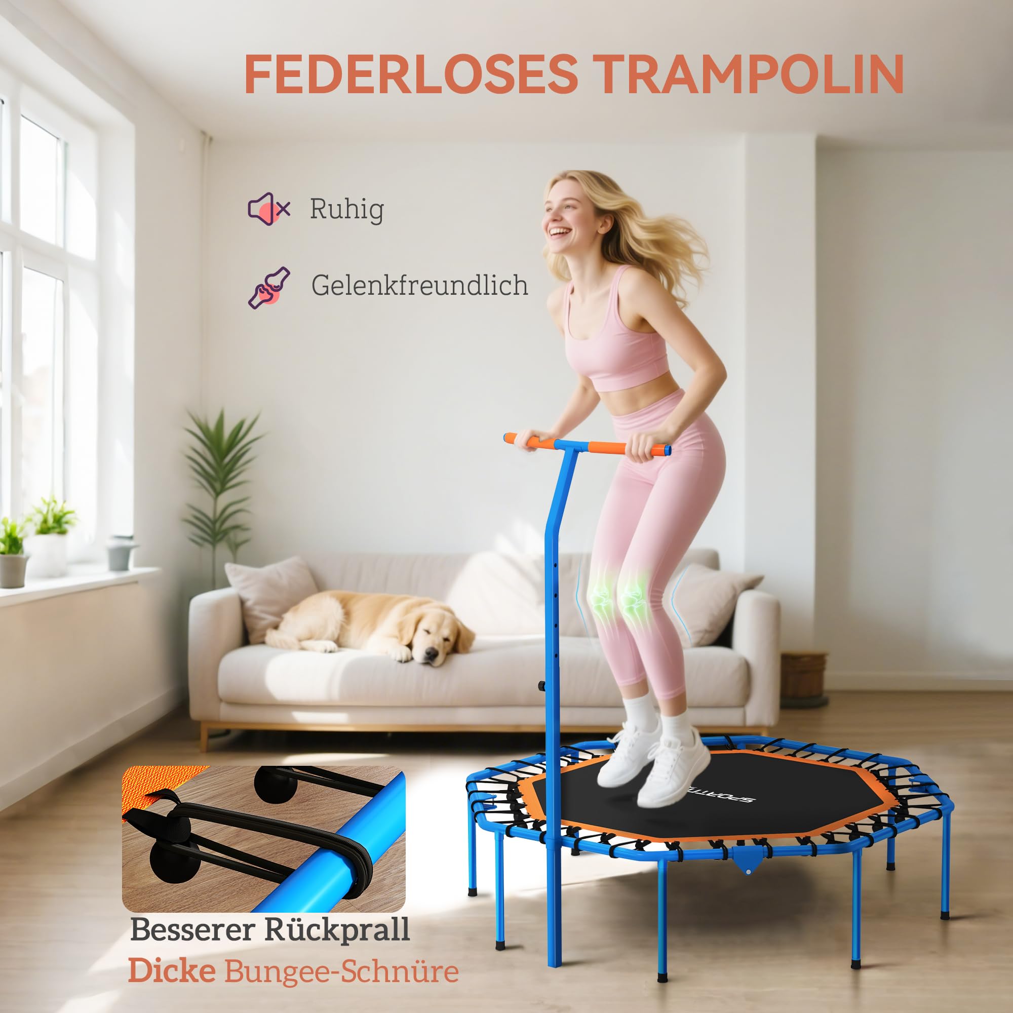 sportnow-fitness-trampolin-klappbar-128cm-mini-trampoline-mit-haltegriff image 4