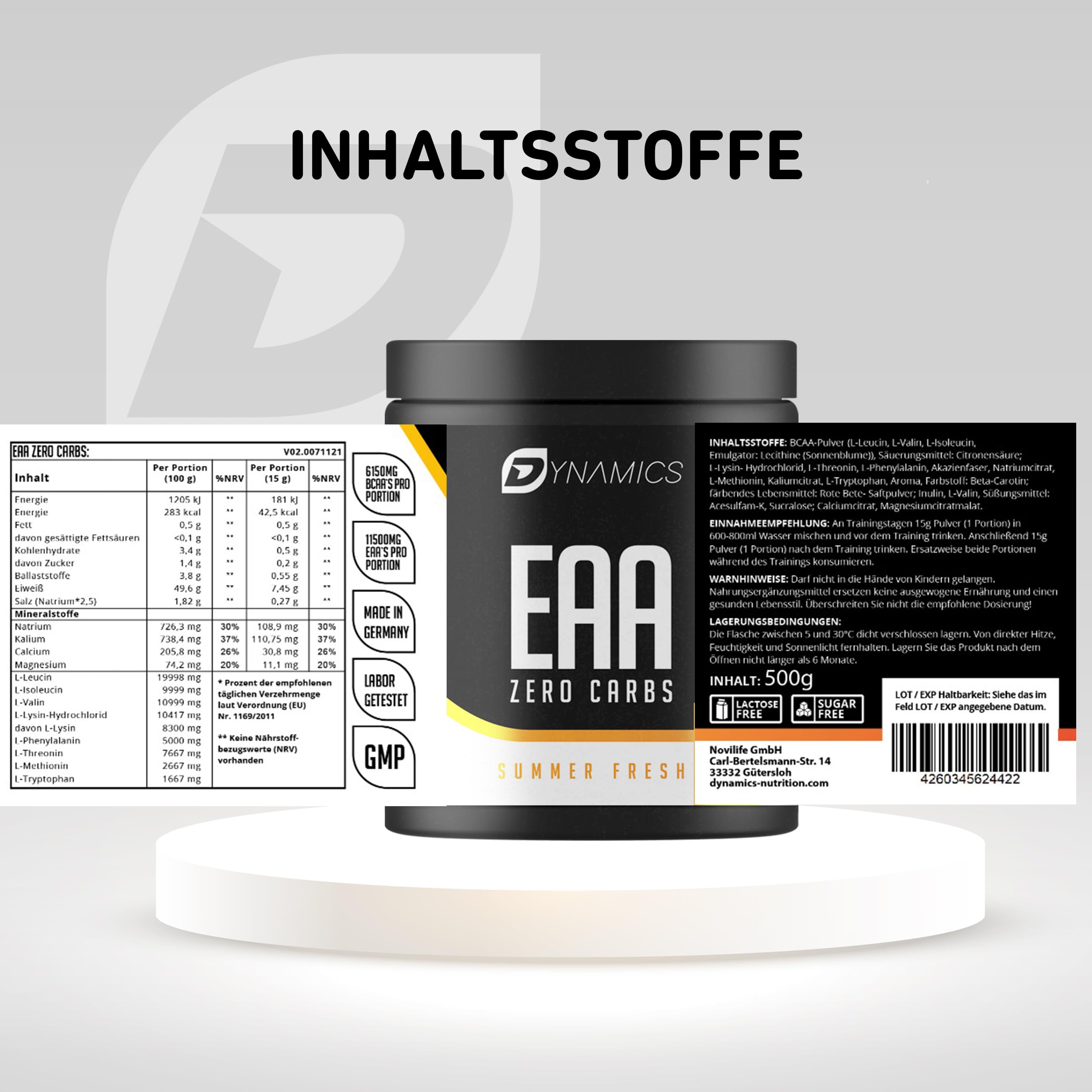 dynamics-eaa-zero-carbs-500g-summer-fresh image 5