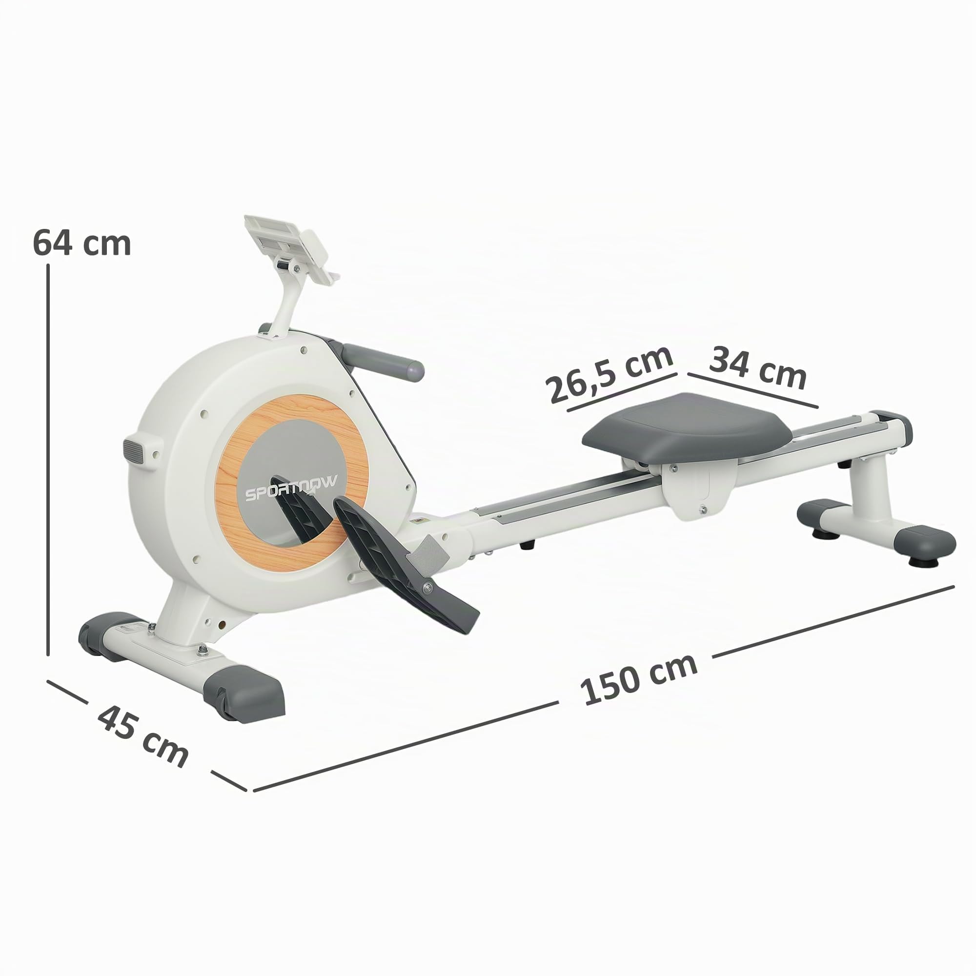 sportnow-ruderger-t-magnetisch-16-stufen-150-kg image 7