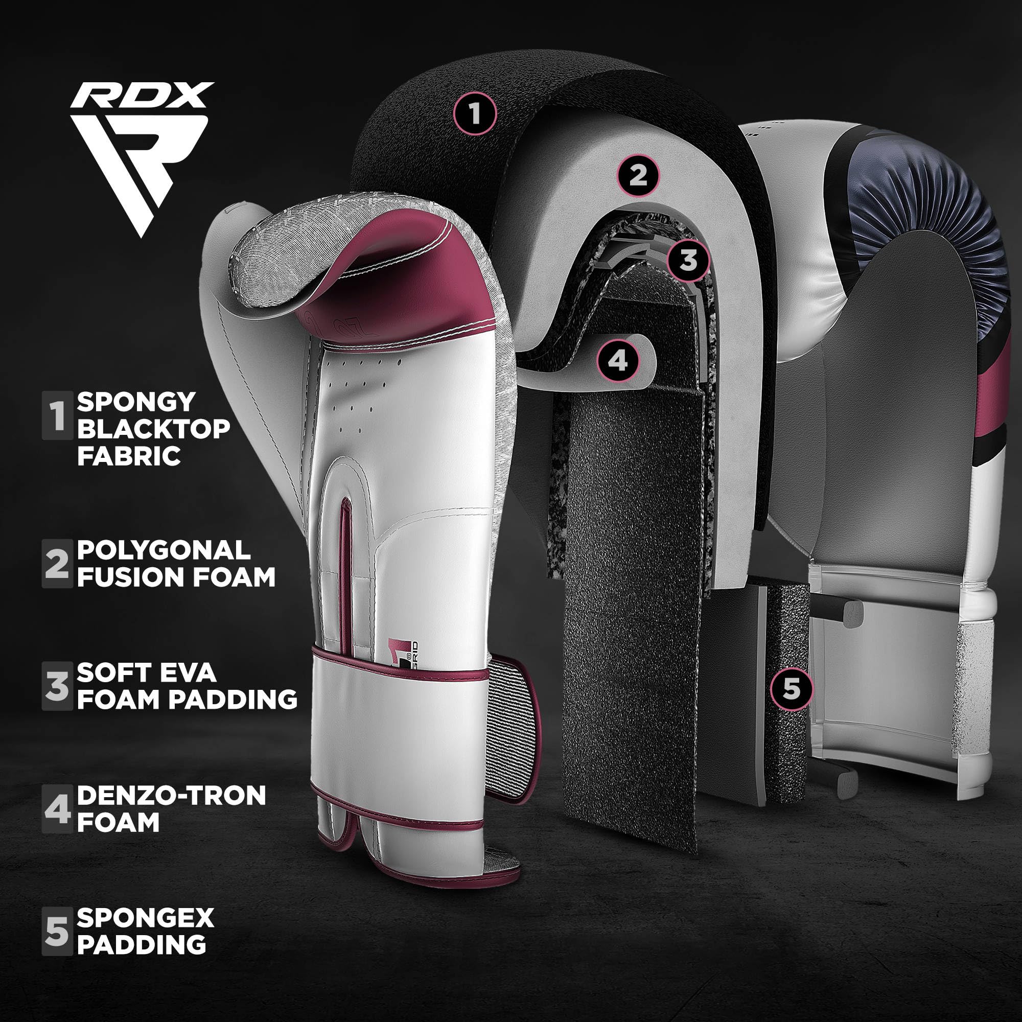 rdx-ego-boxhandschuhe-maya-hide-leder-bel-ftete-handfl-che-lange-handgelenkst-tz image 4