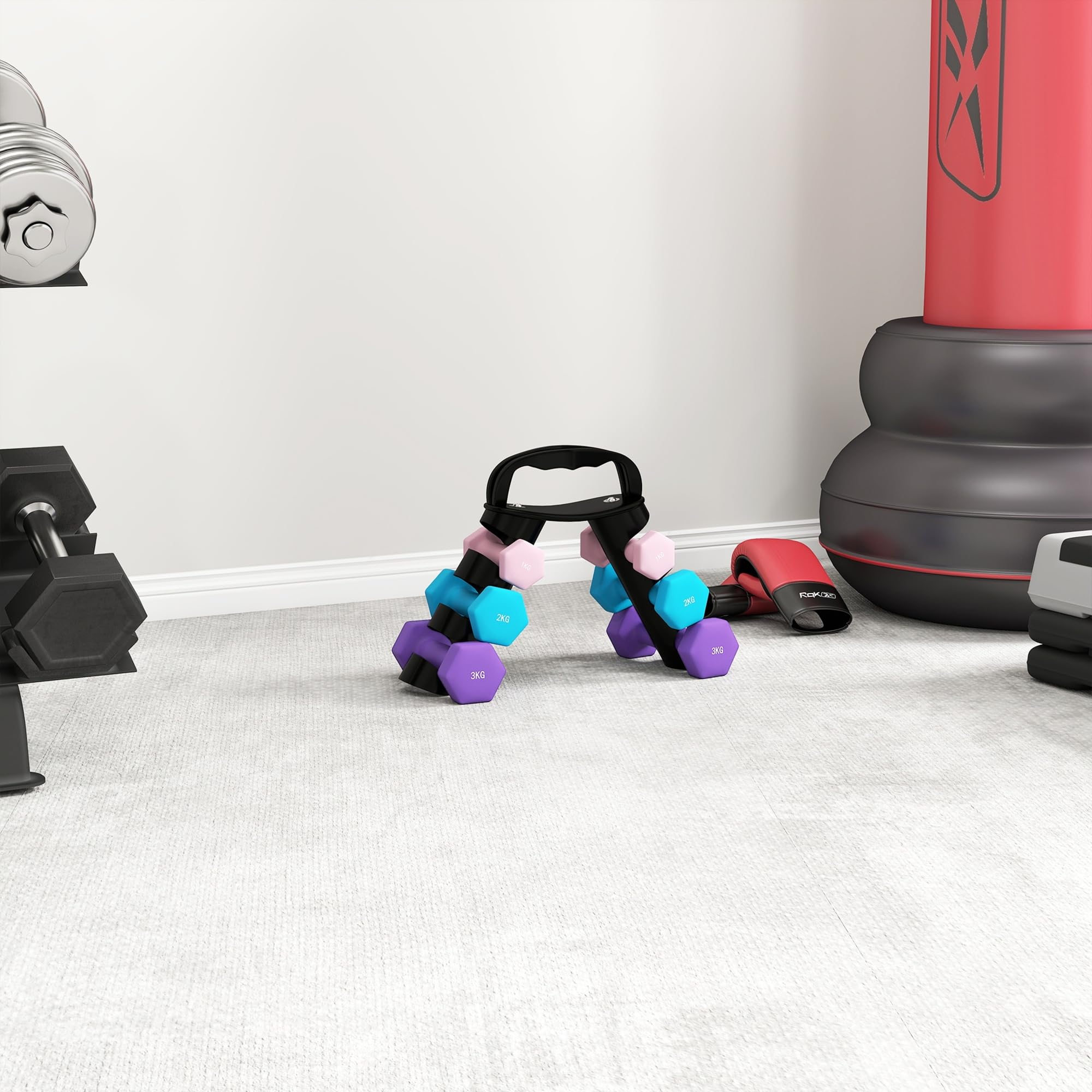 sportnow-hantel-set-6-kurzhanteln-12-18-kg-mit-st-nder-und-kettlebell-funktion image 8