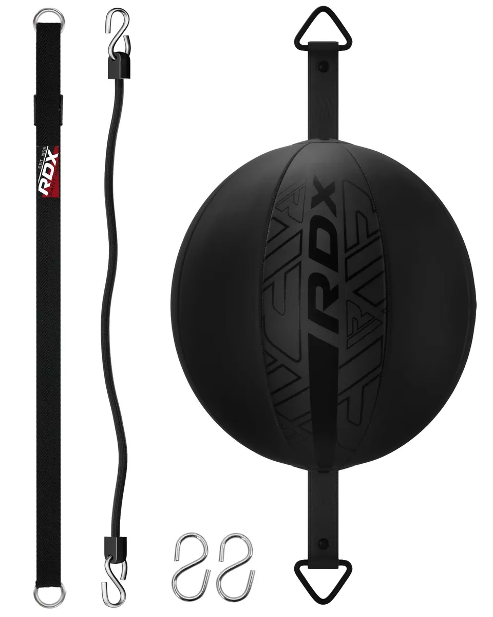 rdx-doppelendball-70-cm-reflex-speed-ball-boxen-mit-bungee-seil-und-nylongurt image 1