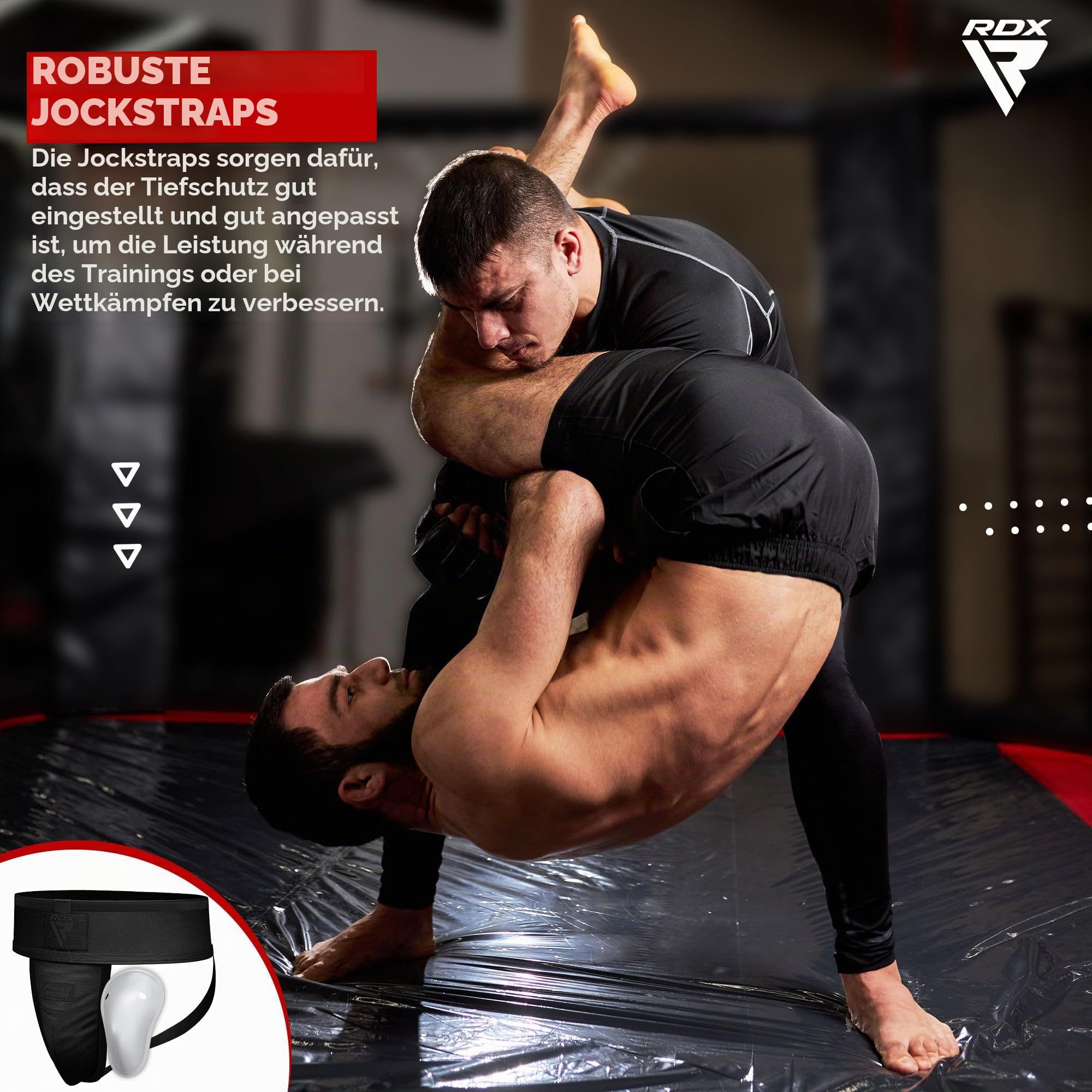 rdx-tiefschutz-herren-mit-gel-schale-jockstrap image 5