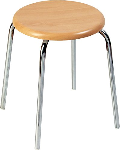 sport-thieme-gymnastikhocker-basic-stapelbar-45cm-buche-optik image 8
