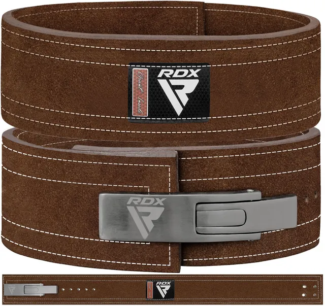 rdx-4-gewichtheberg-rtel-hebelschnalle-leder-10mm-ipl-uspa-genehmigt-powerliftin image 1