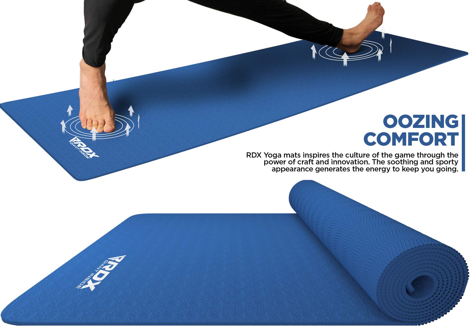 rdx-yogamatte-tpe-6mm-rutschfest-183-x-61-cm-reach-rohs-zertifiziert-mit-tragegu-2 image 7