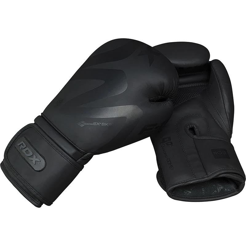 rdx-f15-boxhandschuhe-matt-black-14-oz-sparring-training image 2