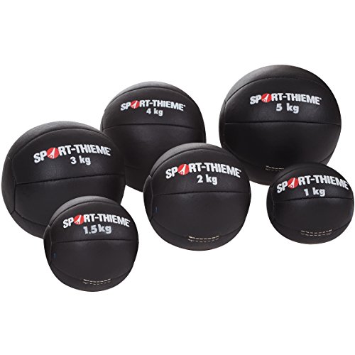 sport-thieme-medizinball-schwarz-echtleder-1-5-kg image 3
