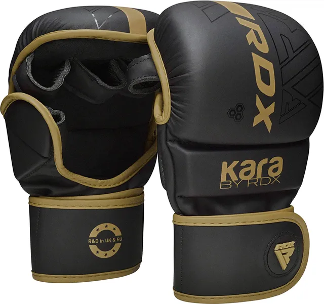 rdx-mma-handschuhe-grappling-7oz-hybrid-sparring-maya-hide-leder-muay-thai-kickb image 1
