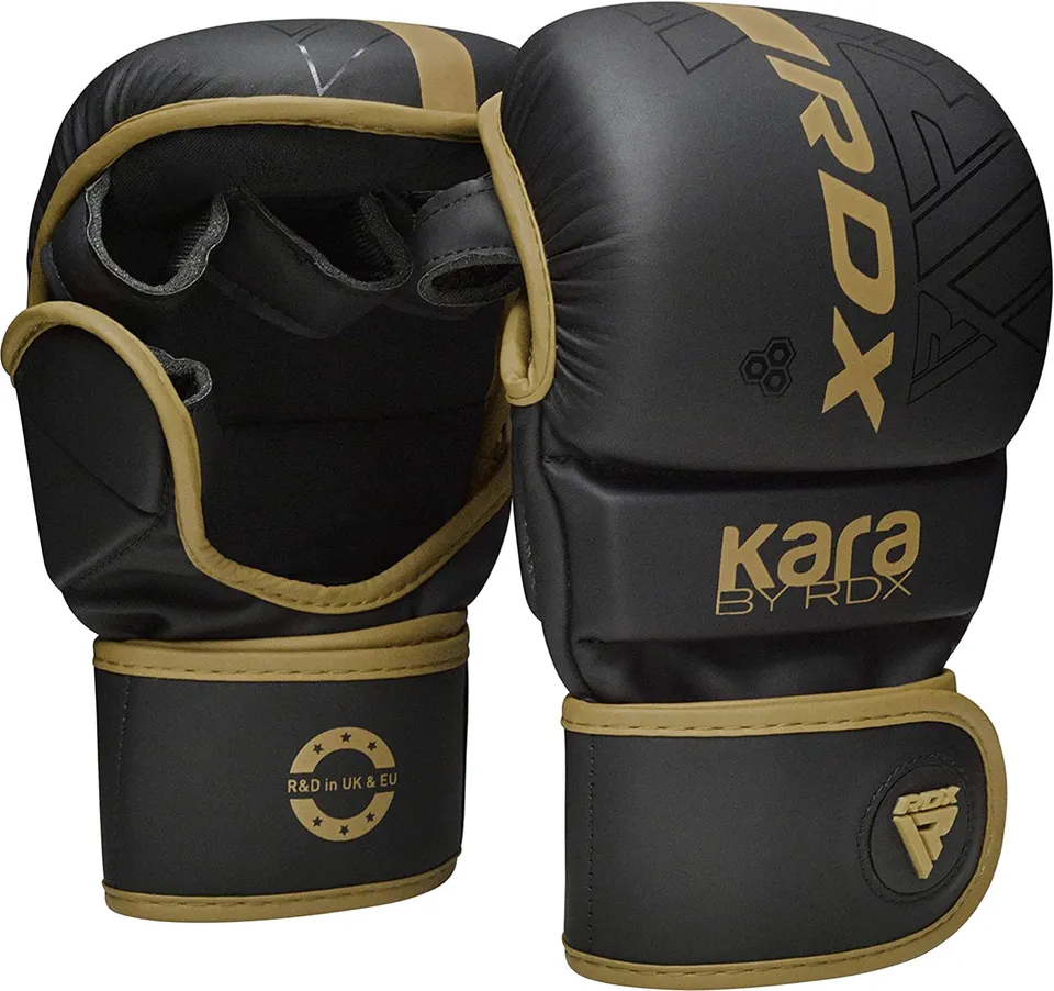 rdx-mma-handschuhe-grappling-7oz-hybrid-sparring-maya-hide-leder-muay-thai-kickb image 1