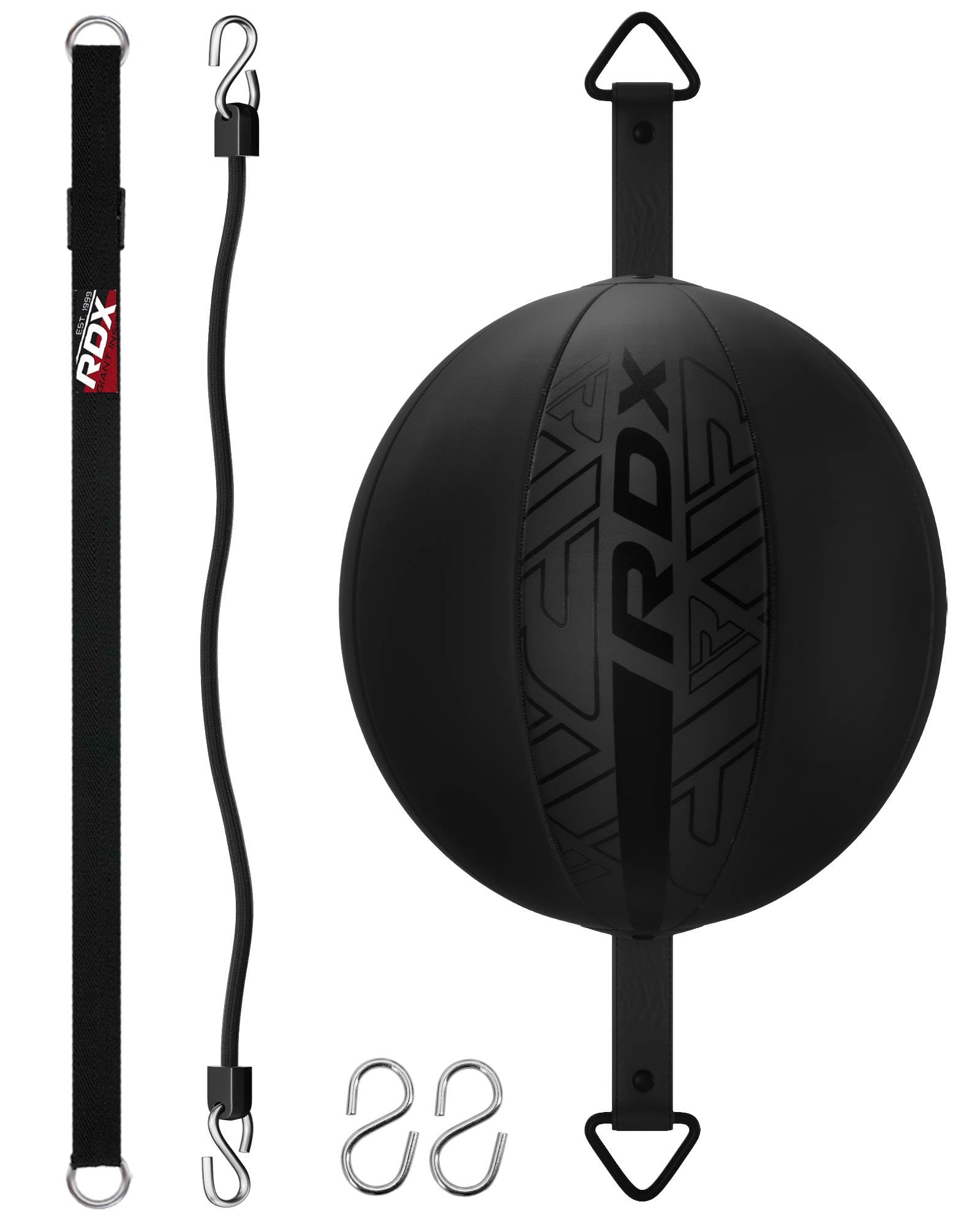 rdx-doppelendball-70-cm-reflex-speed-ball-boxen-mit-bungee-seil-und-nylongurt image 1