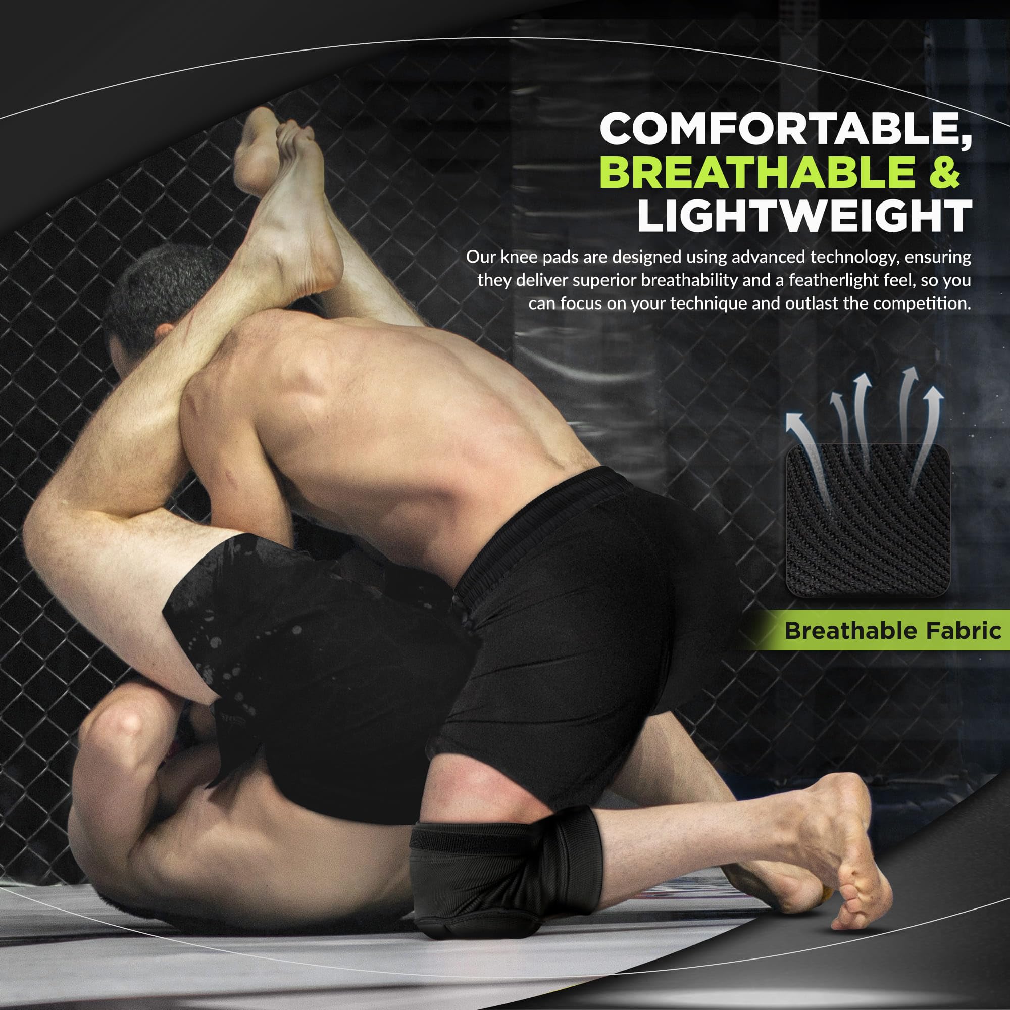 rdx-knieschoner-f-r-mma-kickboxen-muay-thai-4-fach-gepolsterte-kniest-tze-f-r-gr image 3