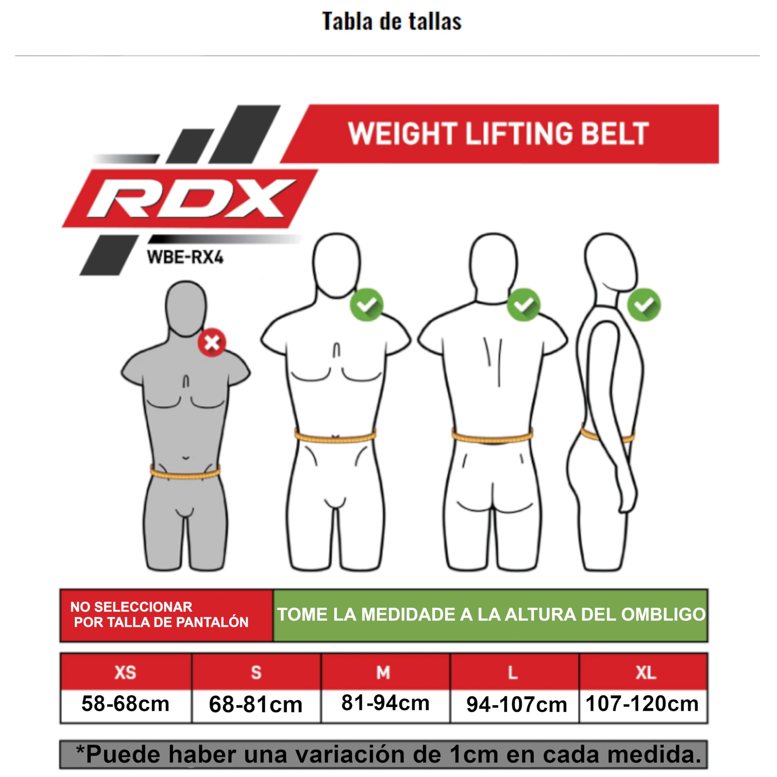rdx-rx4-weightlifting-belt-verstellbarer-nylongurt-mit-eva-schaum-f-r-krafttrain image 2