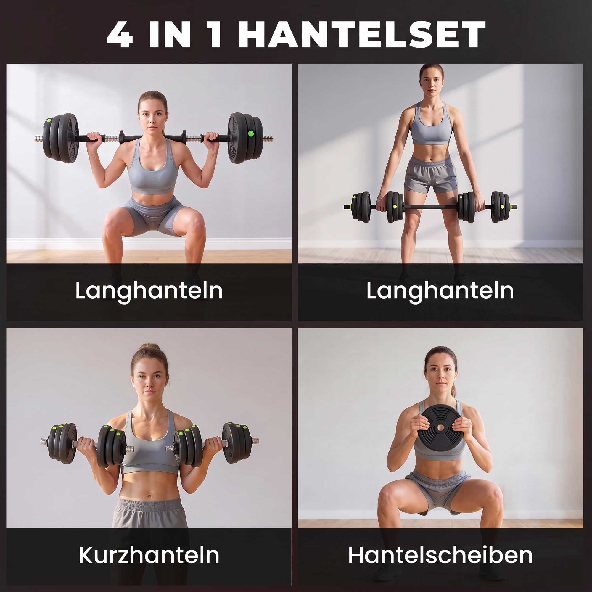 sportnow-2-in-1-hantel-set-verstellbar-15-kg-kurzhantel-langhantel image 3