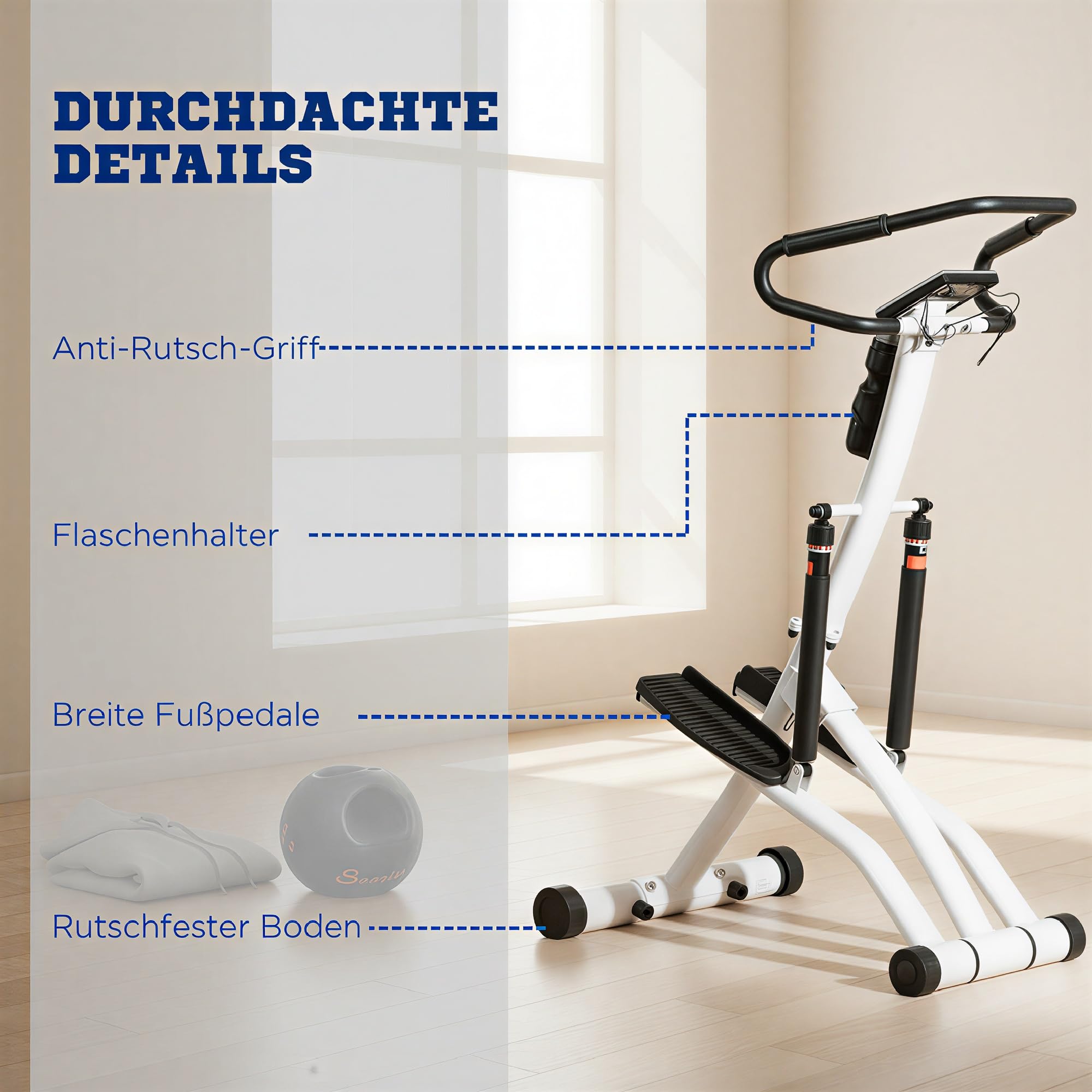 sportnow-stair-stepper-klappbar-mit-lenker-12-widerstandsstufen image 6