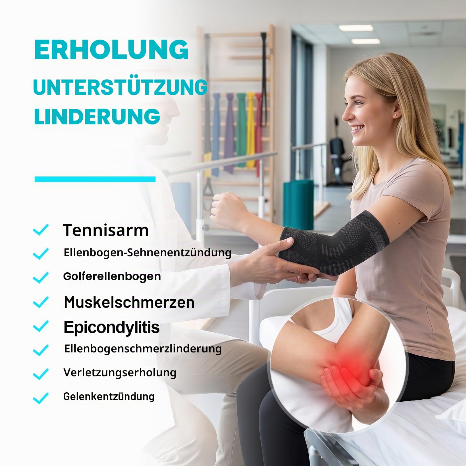 lexniush-ellenbogenbandage-kompressions-bandage-f-r-tennisarm image 4