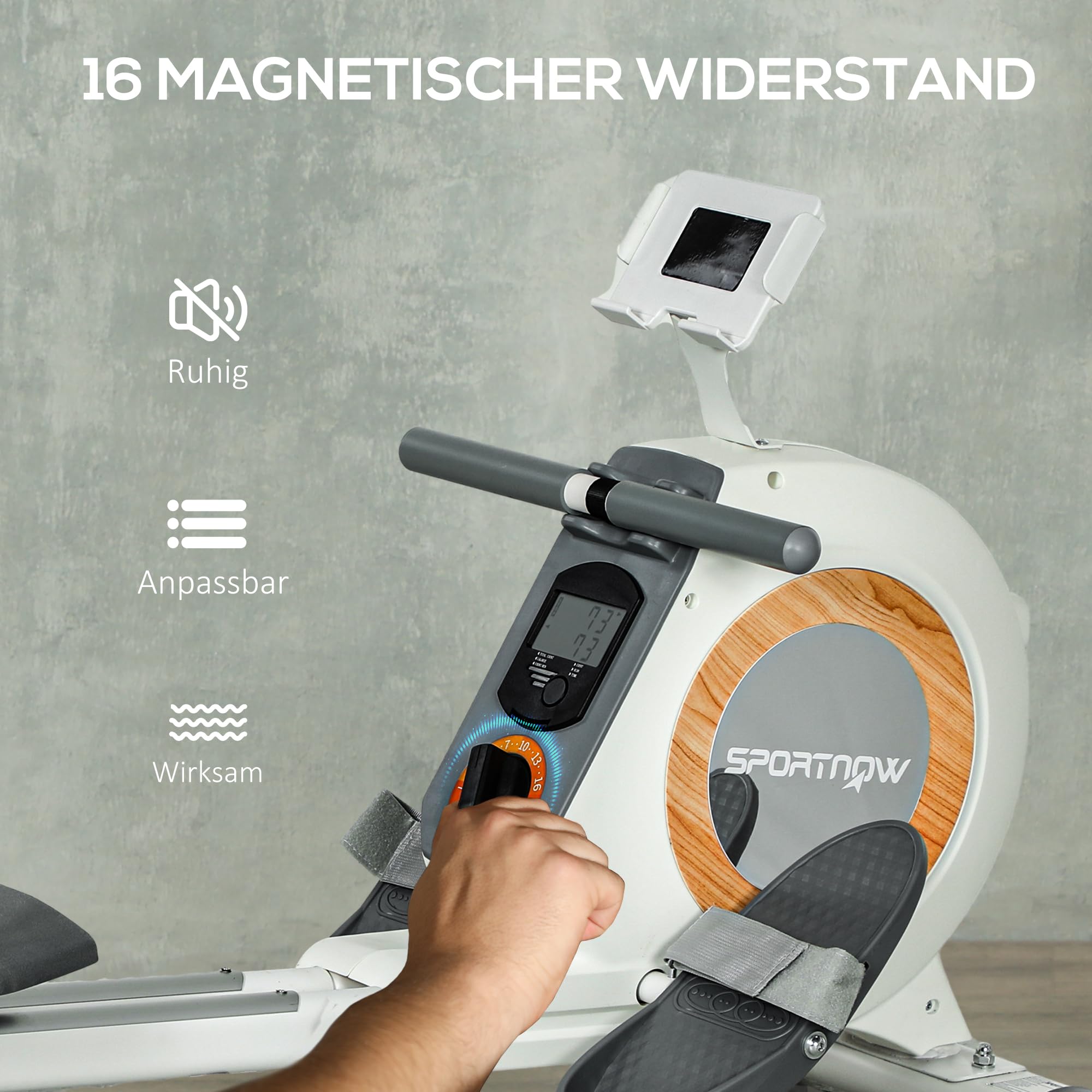 sportnow-ruderger-t-magnetisch-16-stufen-150-kg image 3