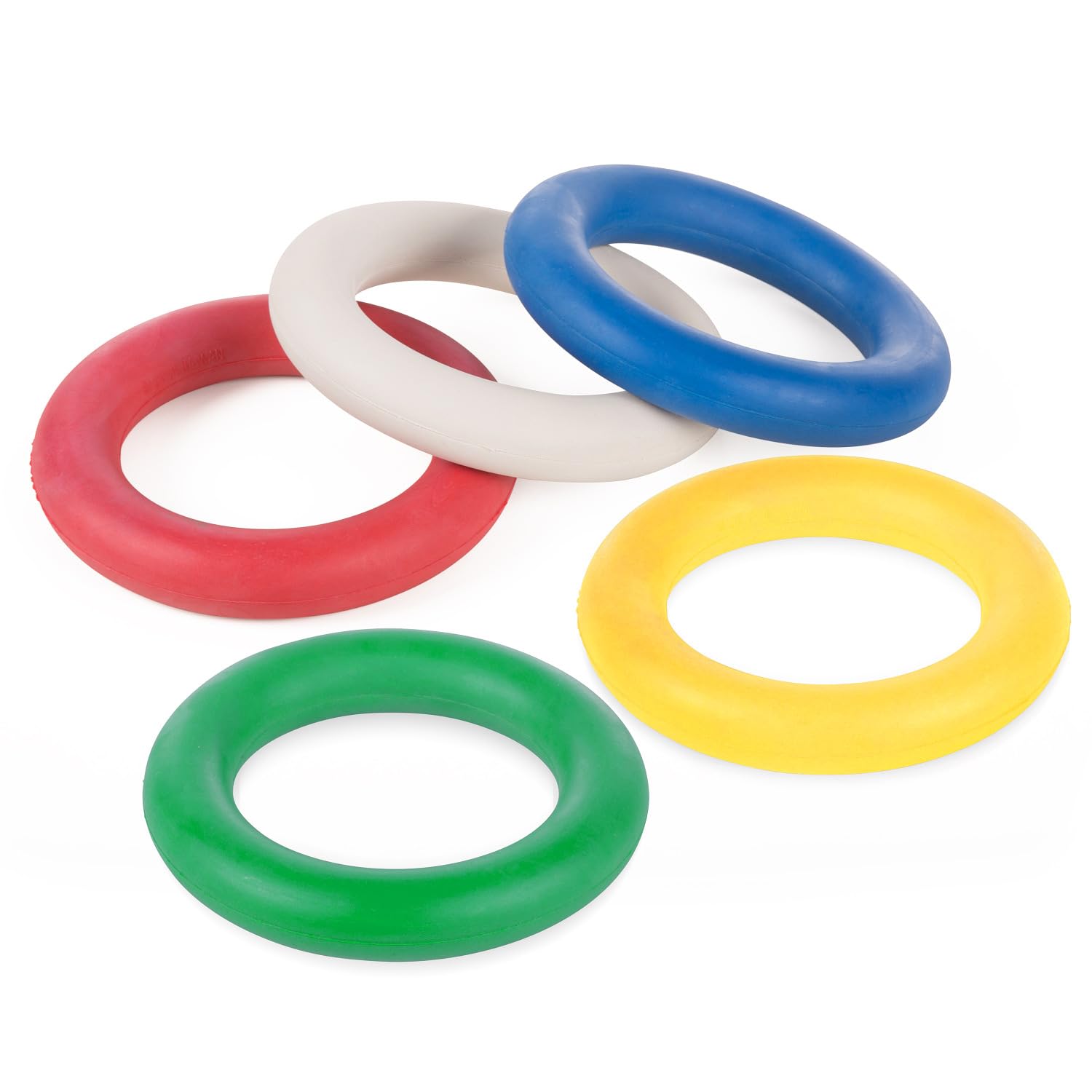 sport-thieme-tennisringe-set-massiv-5er-wurfringe-17cm image 2