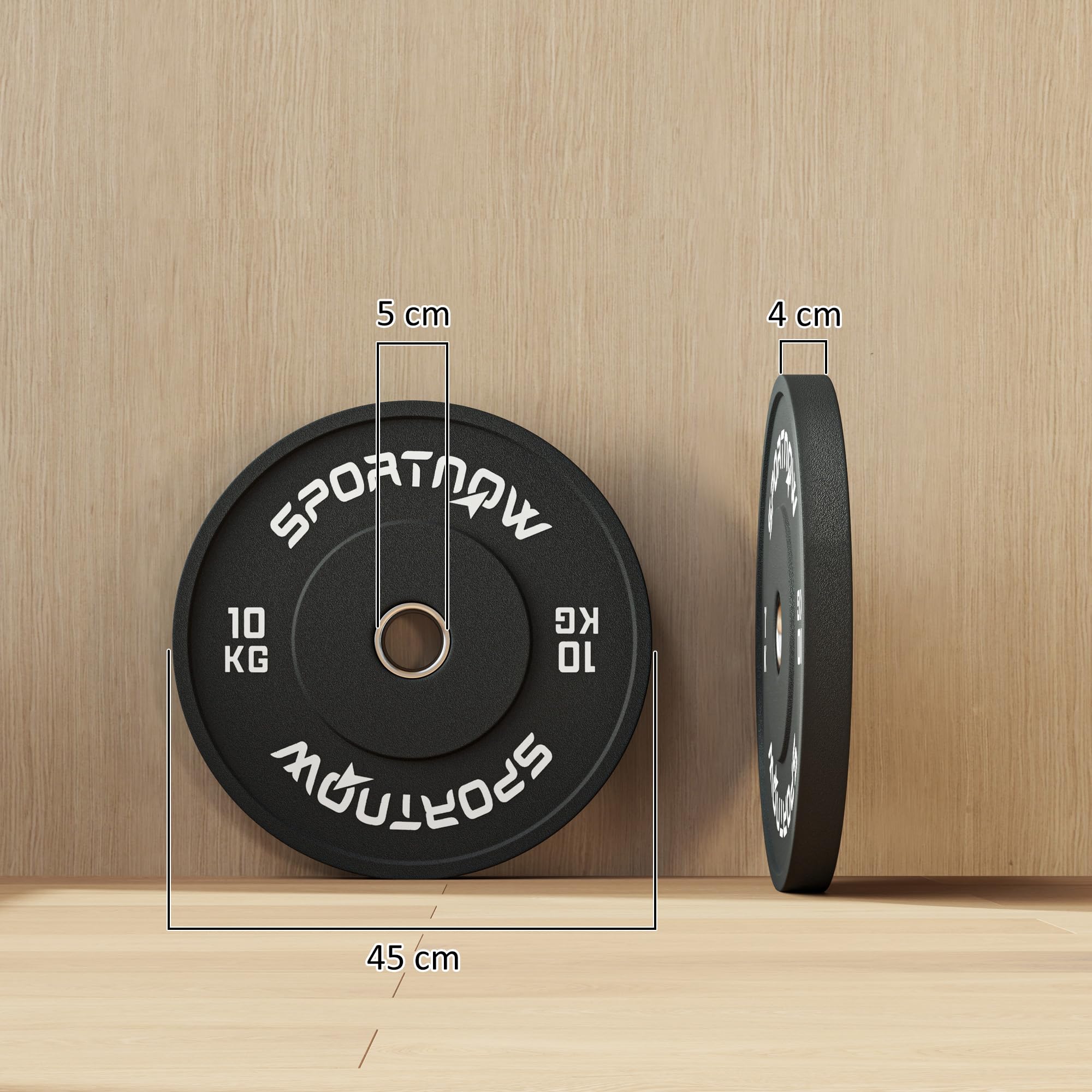 sportnow-2er-set-olympische-hantelgewichte-2x10kg-50mm image 3