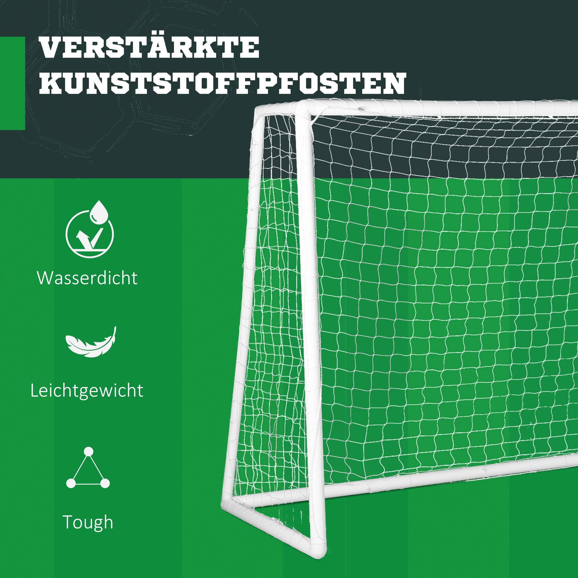 sportnow-fu-balltor-300-x-120-x-200-cm-mit-netz-f-r-jugendliche-und-erwachsene image 4