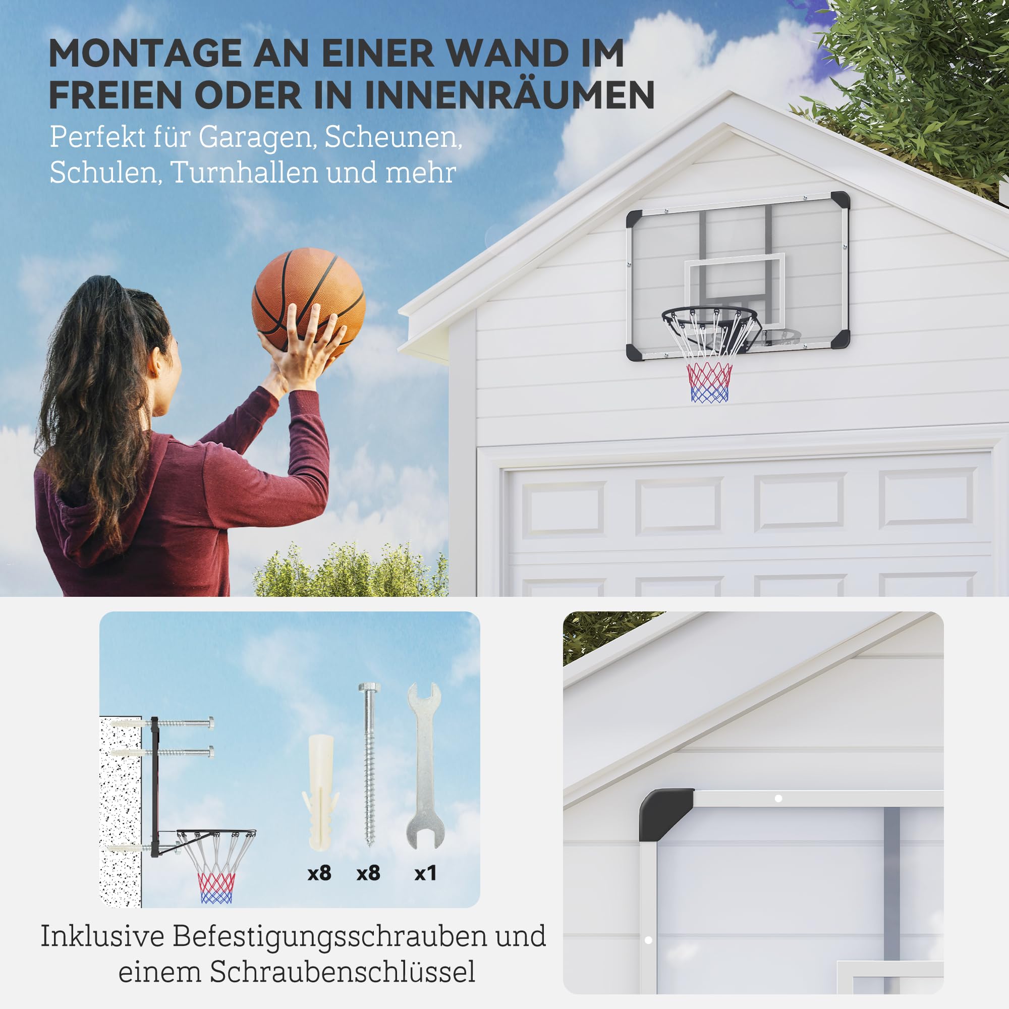 sportnow-basketballkorb-mit-wandhalterung-indoor-outdoor-f-r-jugendliche-und-erw image 3