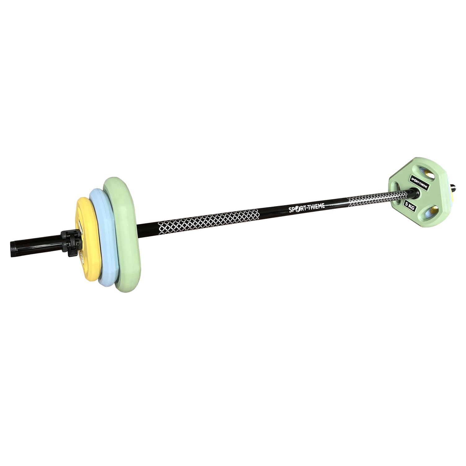 sport-thieme-langhantel-set-pump-mit-klappverschluss image 2
