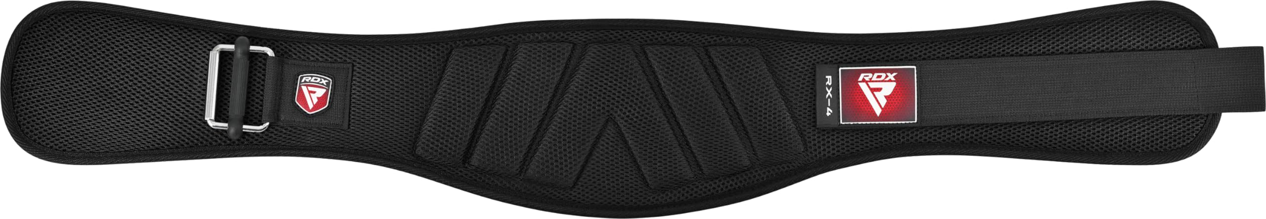 rdx-rx4-weightlifting-belt-verstellbarer-nylongurt-mit-eva-schaum-f-r-krafttrain image 3