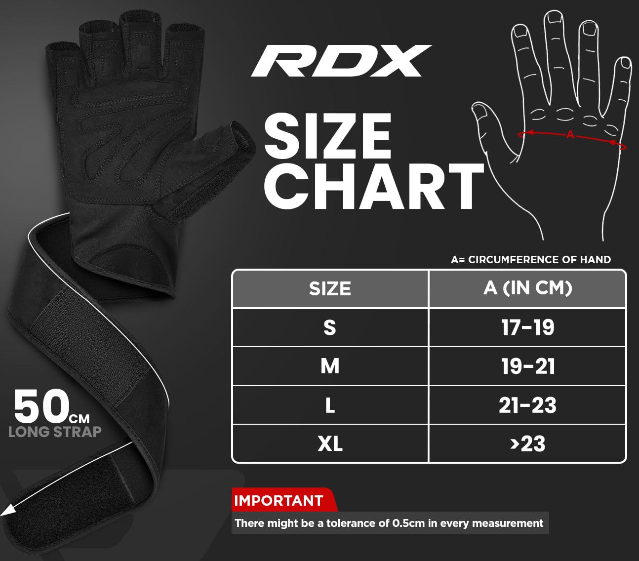 rdx-trainingshandschuhe-mit-handgelenkschutz-f-r-krafttraining image 6