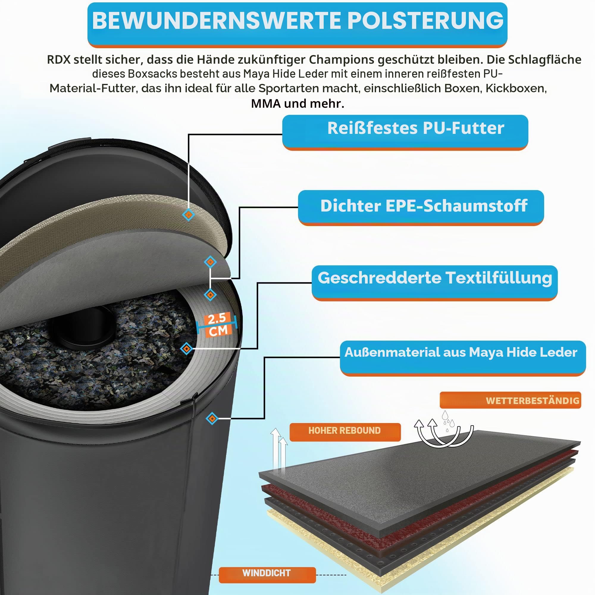 rdx-ronin-kinder-standboxsack-4ft-mit-pr-zisions-zielkarte image 4