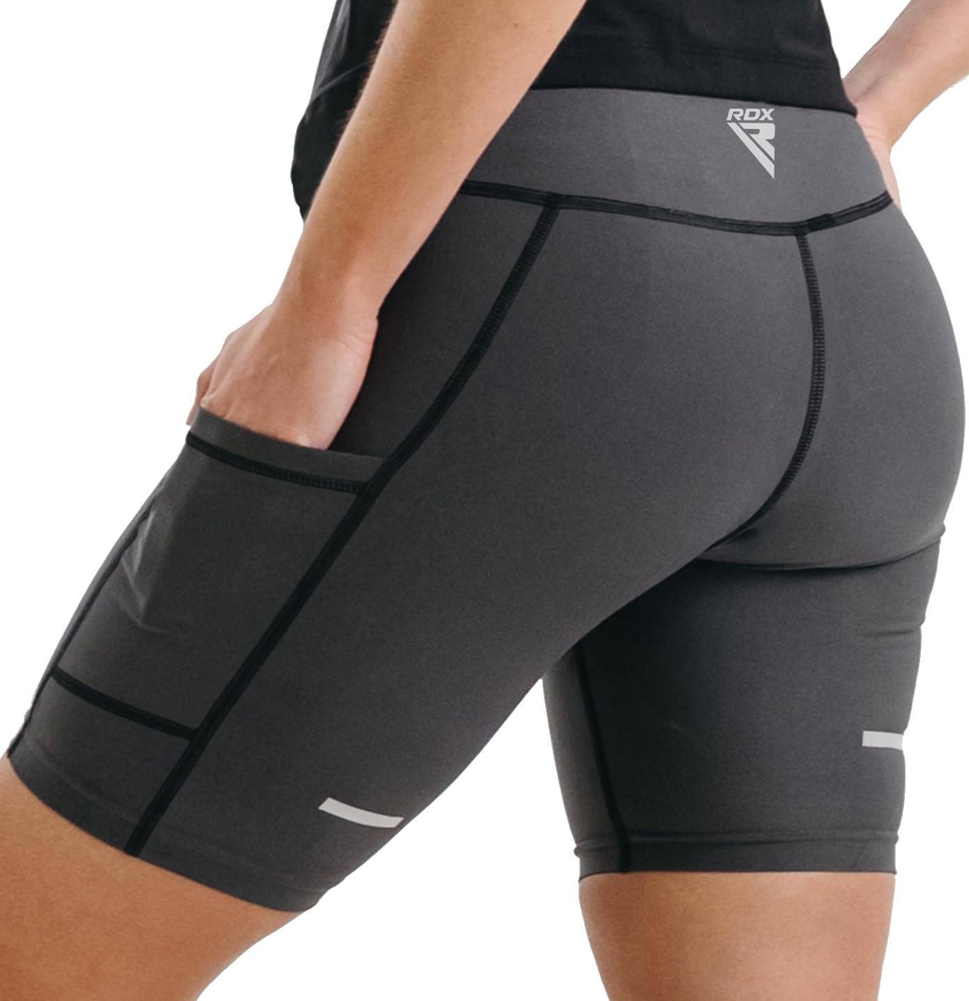 rdx-damen-sauna-shorts-high-waist-thermo image 8