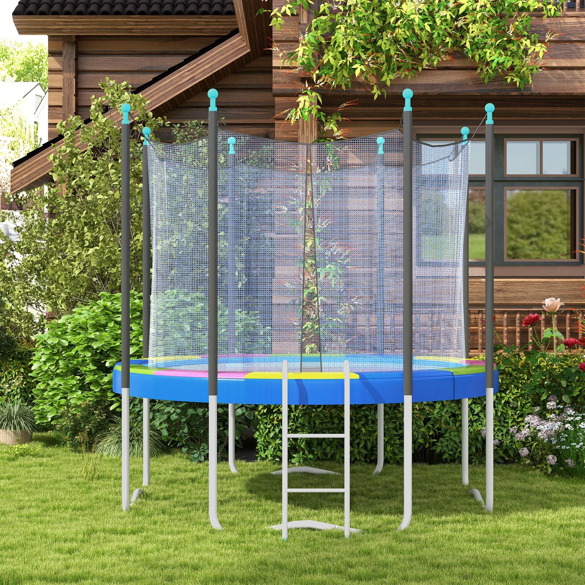 sportnow-trampolin-randabdeckung-rei-feste-uv-resistente-randpolsterung-244-cm-f image 2
