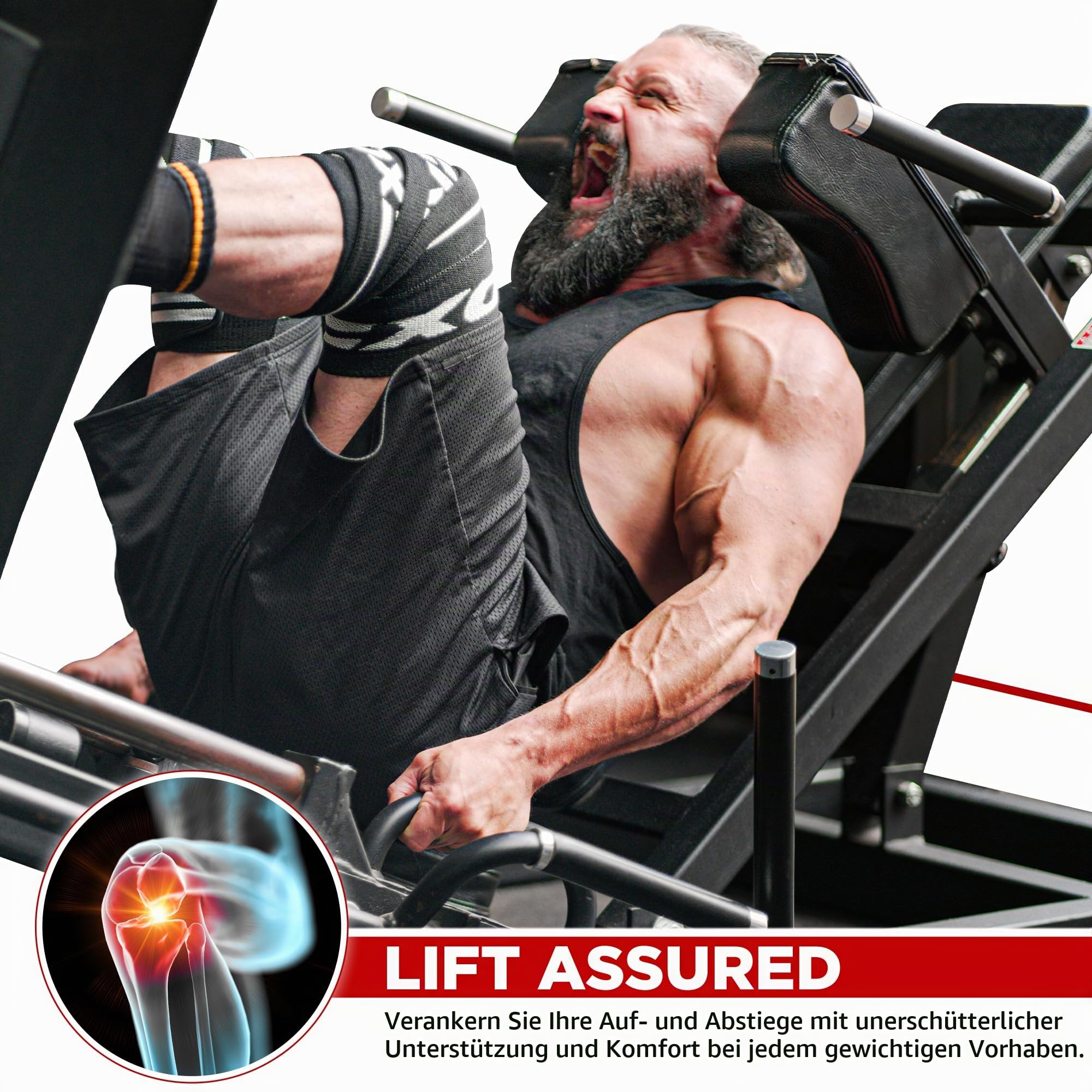 rdx-kniebandagen-krafttraining-200-cm-lang-elastisch-mit-klettverschluss-ipl-usp image 3