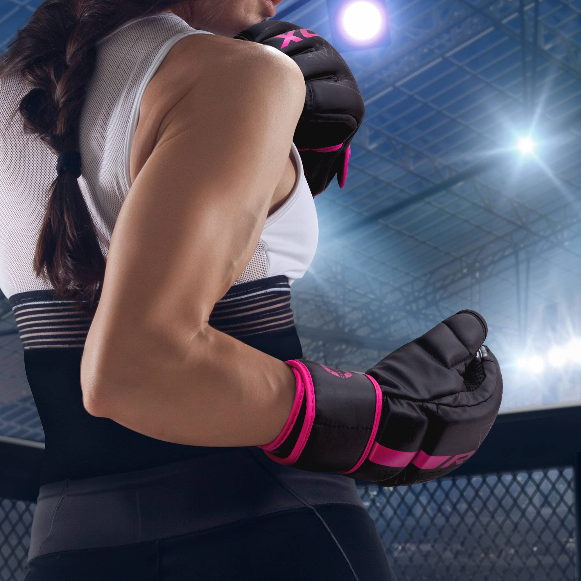 rdx-f6-mma-handschuhe-maya-hide-leder-schwarz image 3