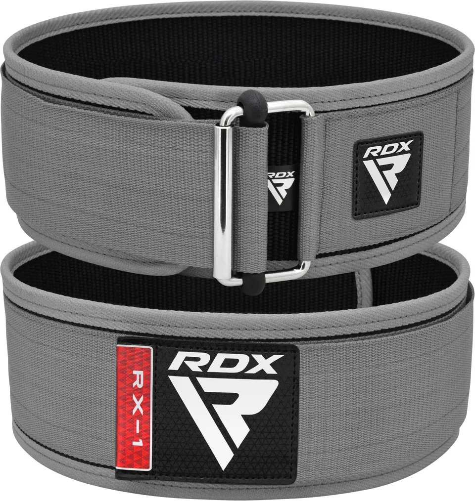 rdx-rx1-4-zoll-gewichtheberg-rtel-nylon-auto-lock-gepolstert-herren-damen image 1