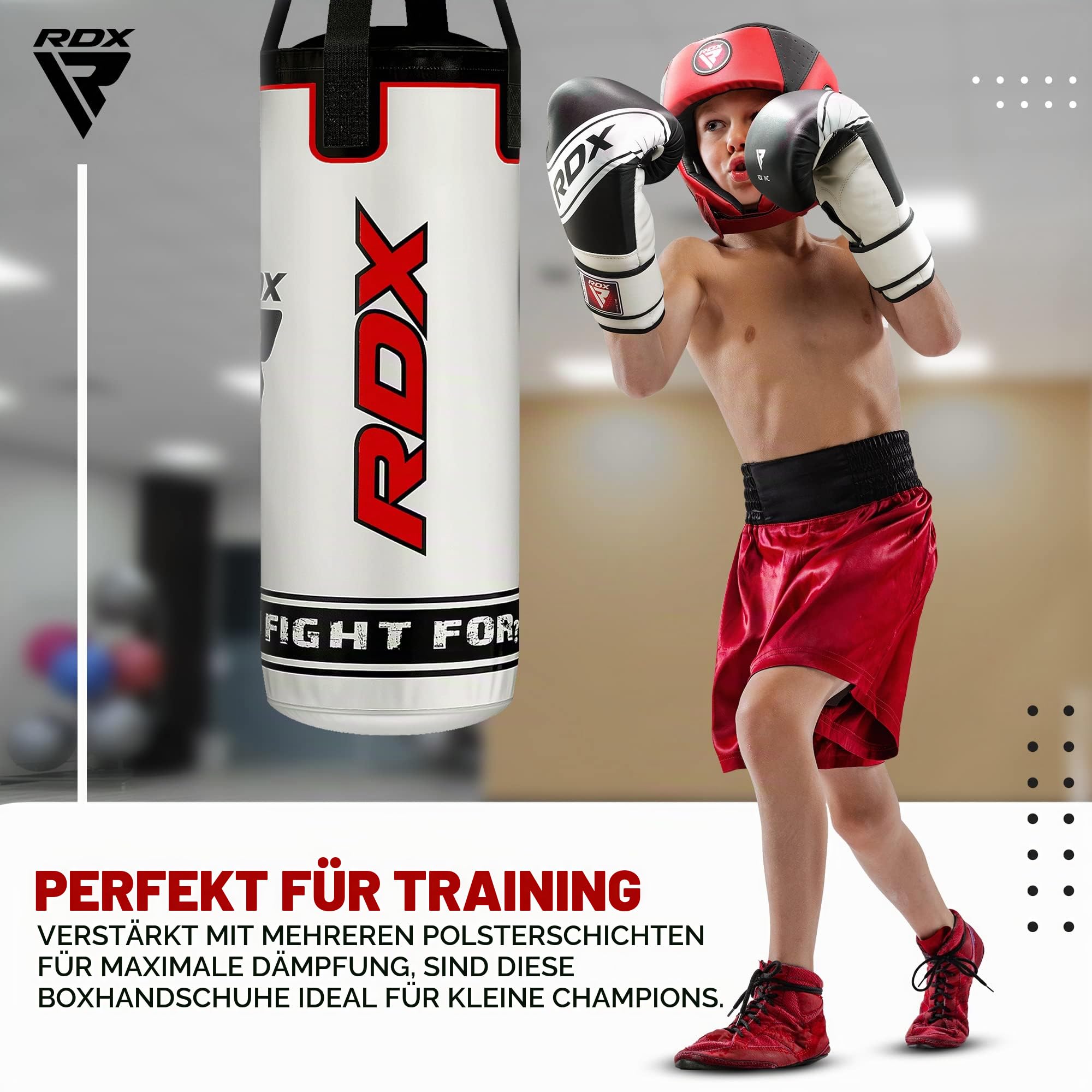 rdx-kinder-boxsack-gef-llt-60-cm-maya-hide-leder-punching-bag image 5