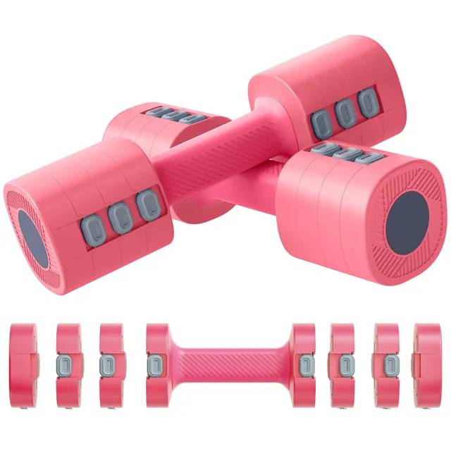 sportnow-4-in-1-verstellbare-hantel-1-2-5-kg-paar-mit-rutschfest-griff image 1