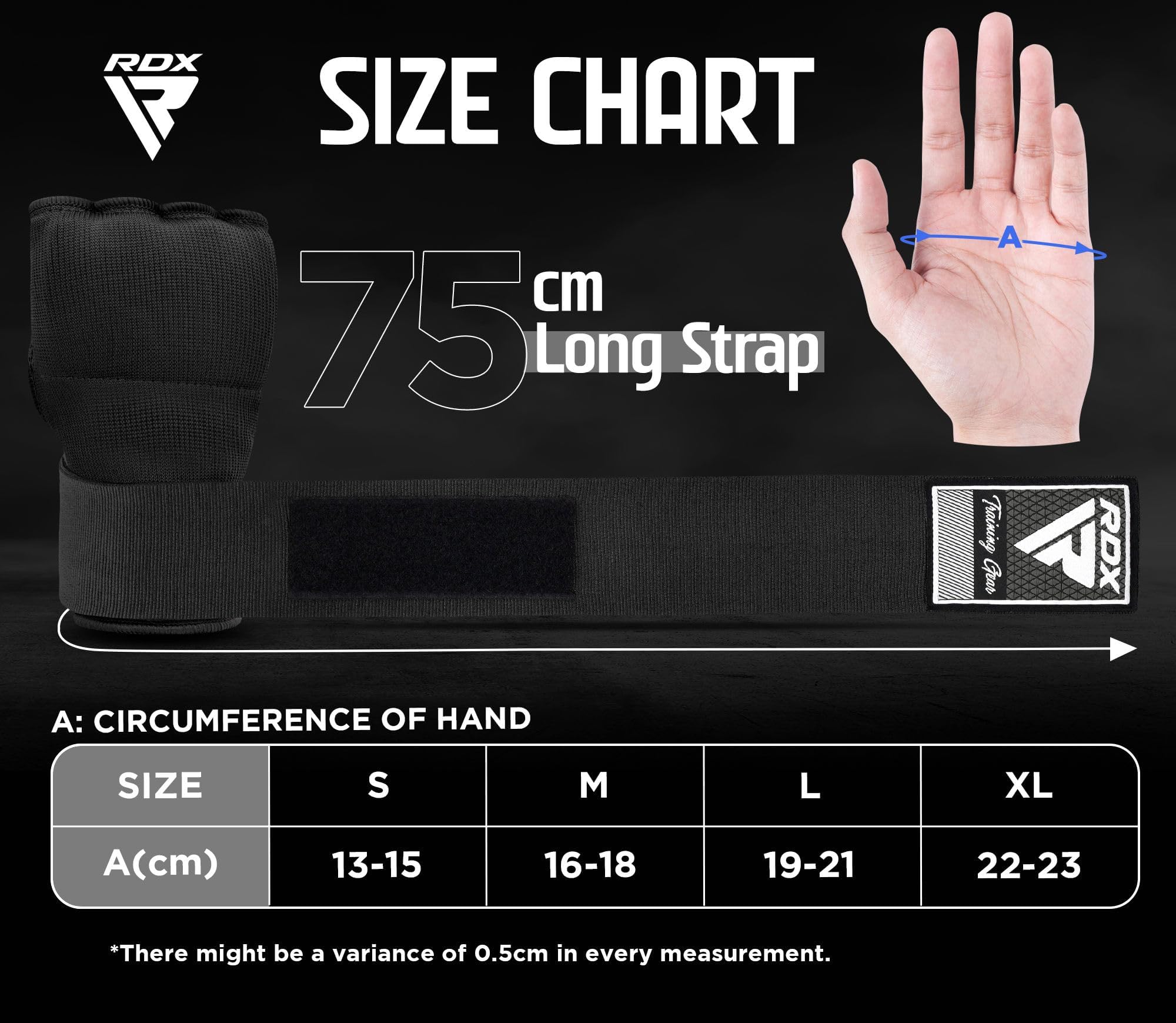 rdx-is2-gel-innenhandschuhe-boxen-mma-muay-thai-mit-100cm-handgelenkbandage image 6