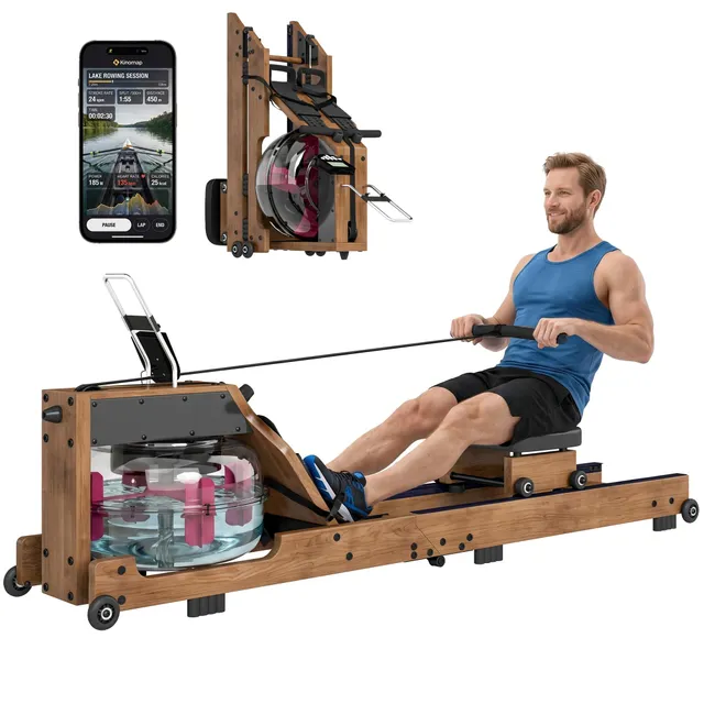 sportnow-wasser-ruderger-t-klappbar-mit-bluetooth-app image 1