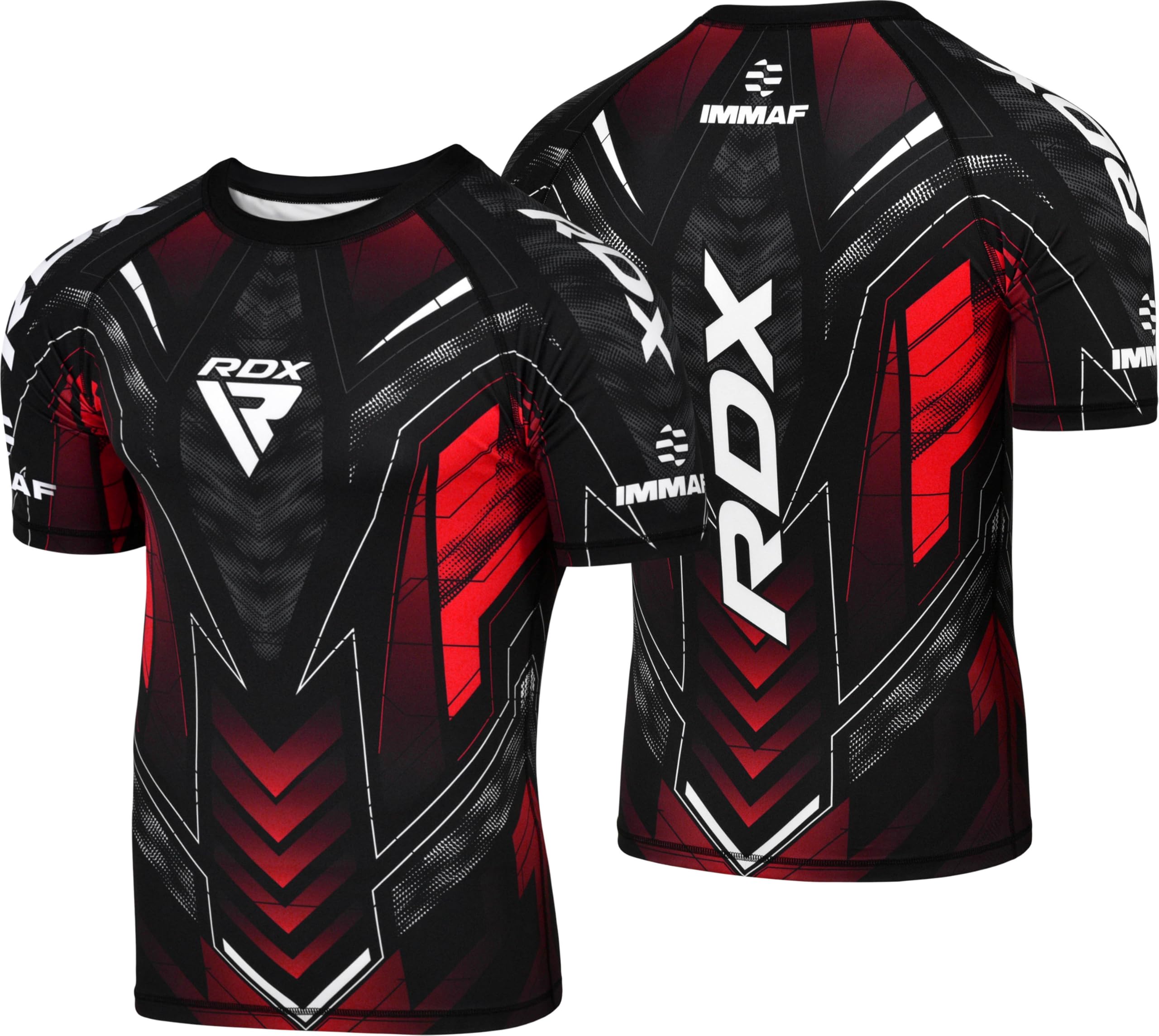 rdx-rash-guard-halbarm-immaf-compression-shirt-kampfsport image 7