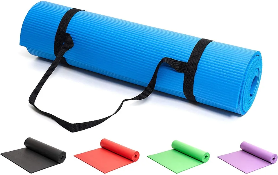 sport-thieme-gymnastikmatte-yogamatte-180x60x1-cm-nbr-mit-tragegurt image 1