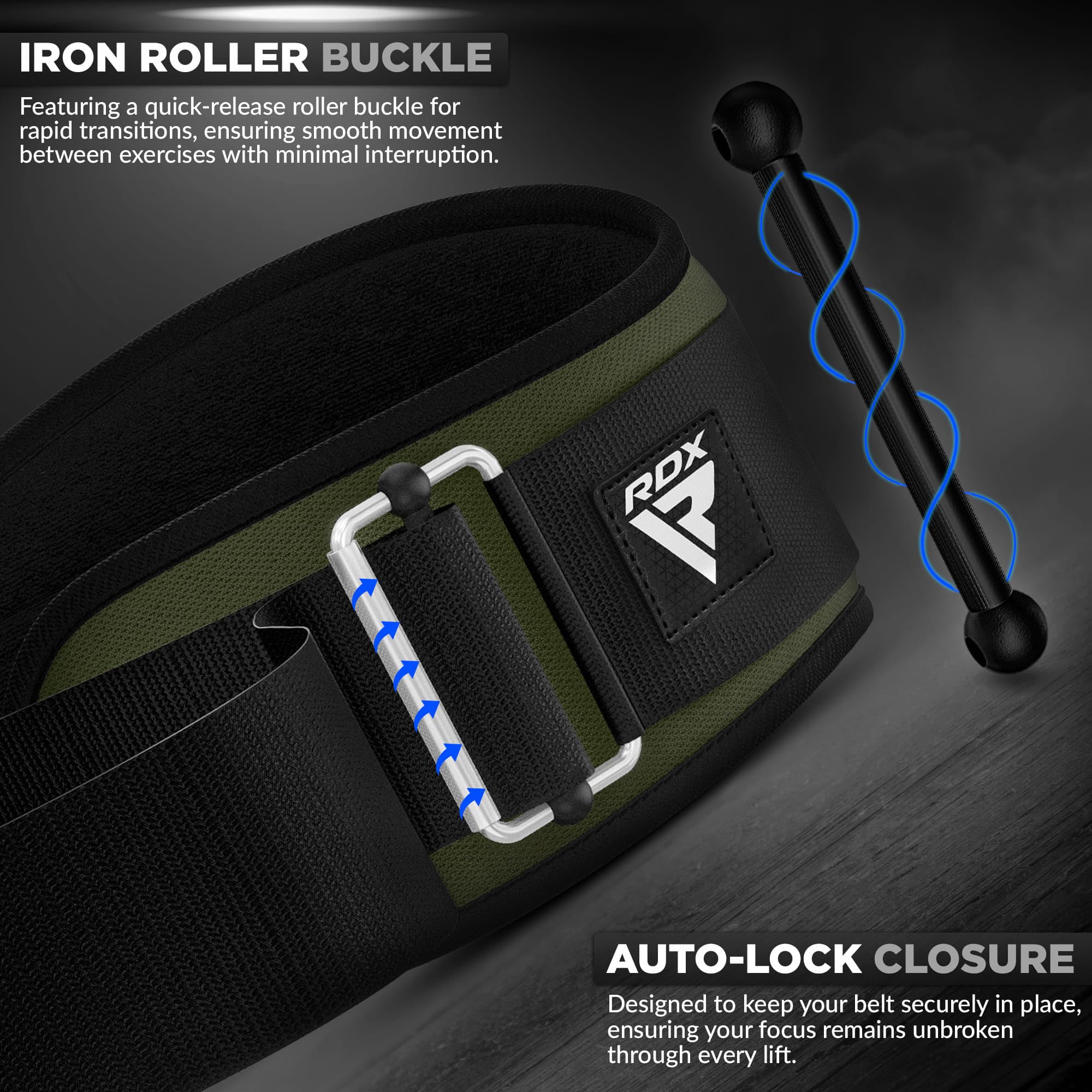 rdx-rx3-gewichtheberg-rtel-6-5-zoll-auto-lock-powerlifting-trainingsg-rtel image 2