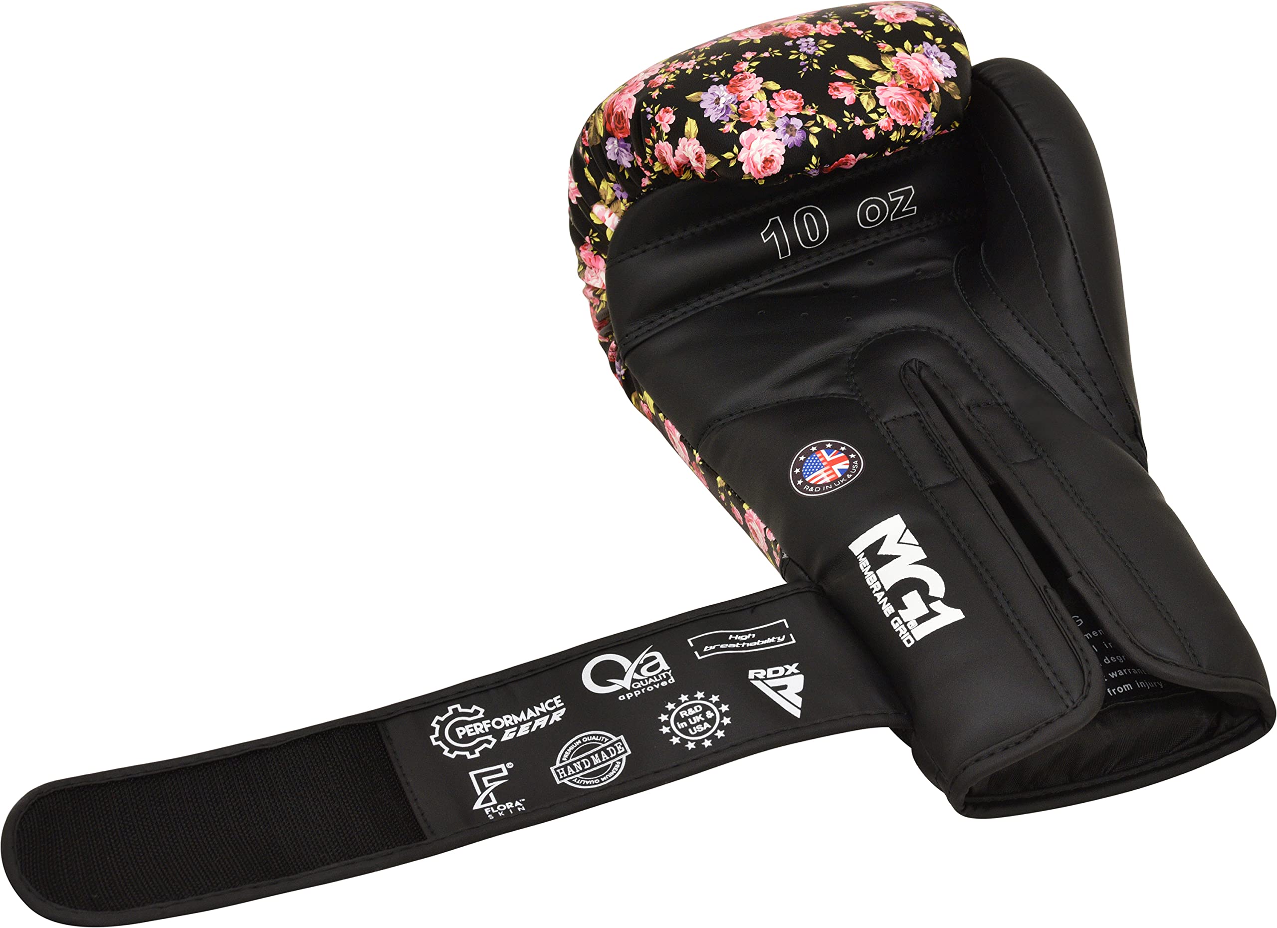 rdx-damen-boxhandschuhe-flora-skin-f-r-muay-thai-sparring-und-kickboxen-punching image 8