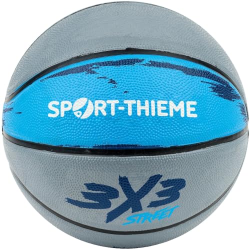 sport-thieme-streetball-3x3-gr-e-6-600-g-outdoor-basketball-grau-blau image 5